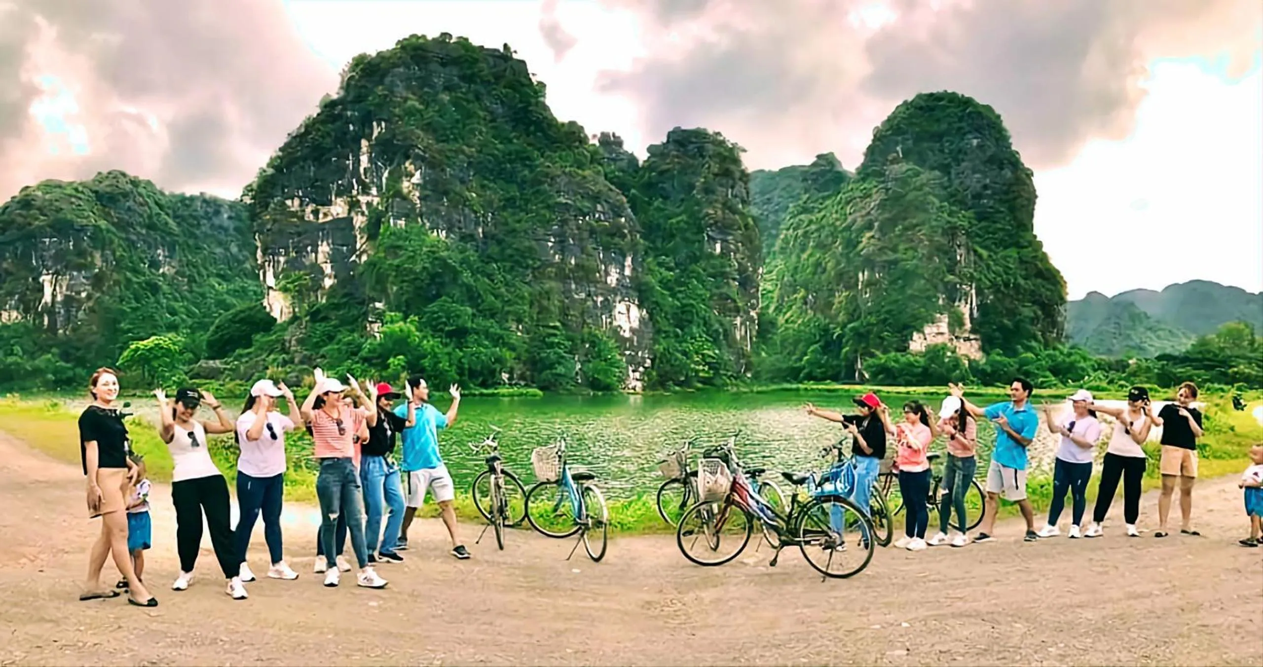 Natural landscape in Quoc Khanh Bamboo Homestay