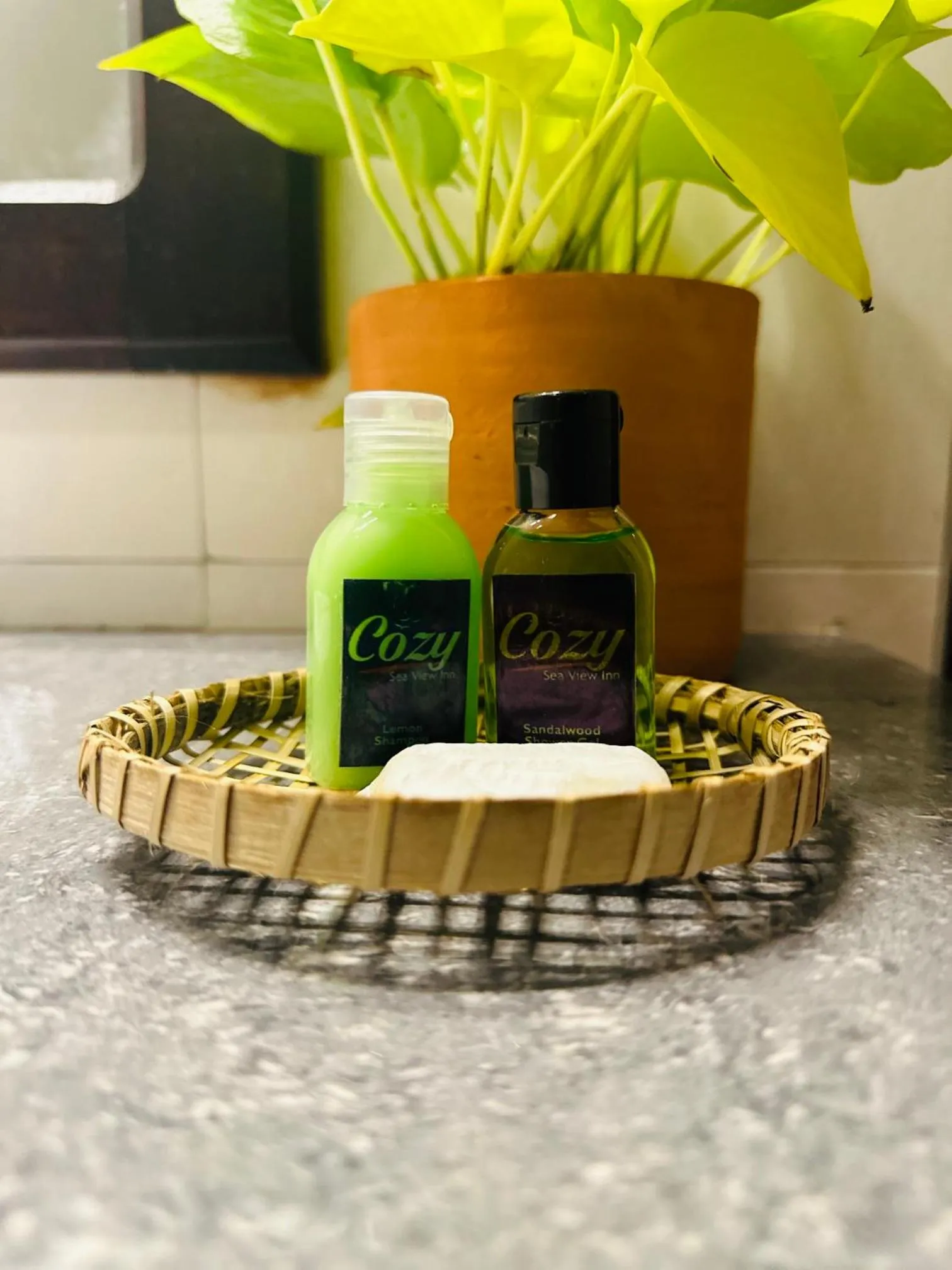 Bathroom in Cozy Sea view Inn