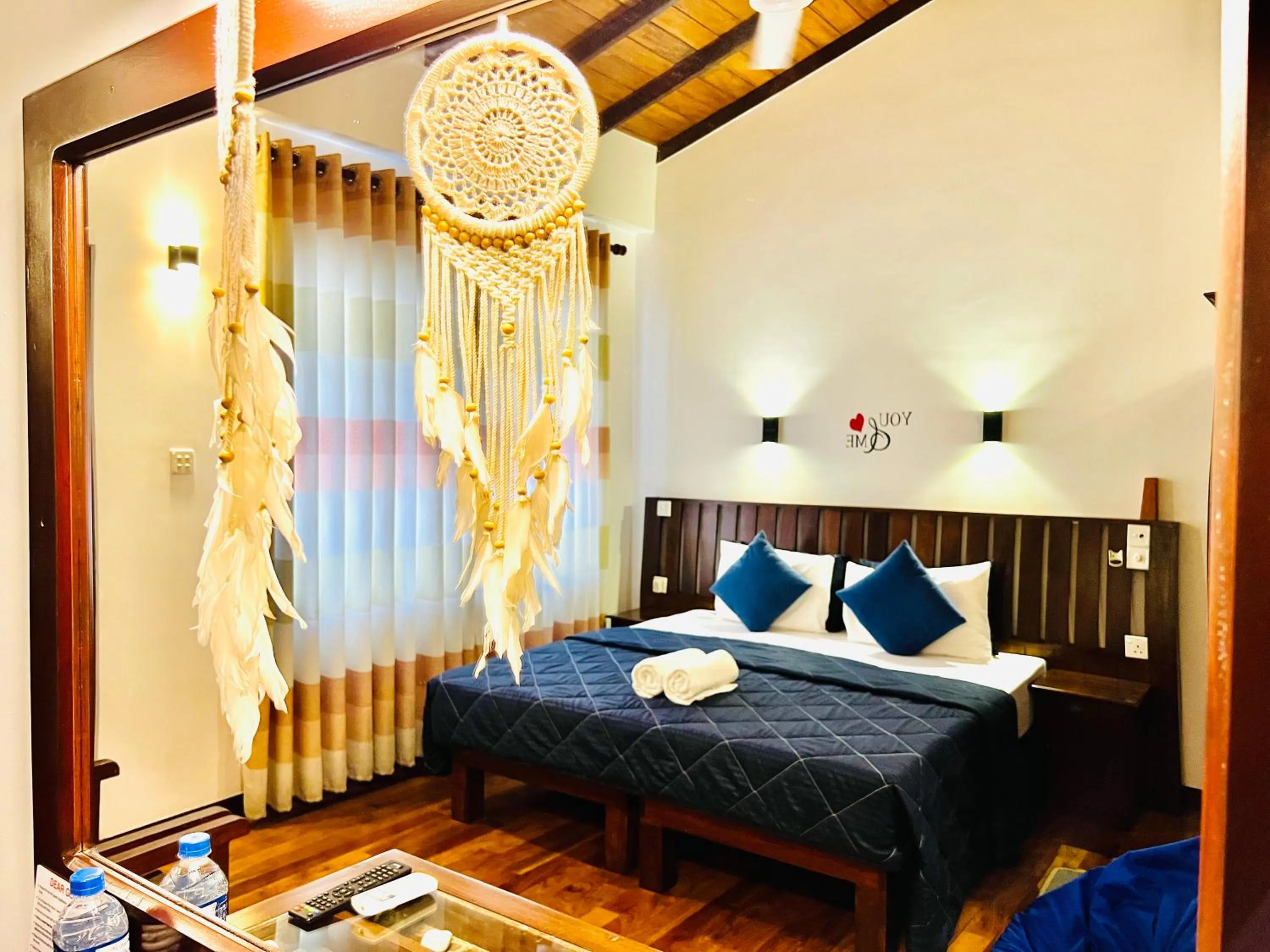 Bed in Cozy Sea view Inn