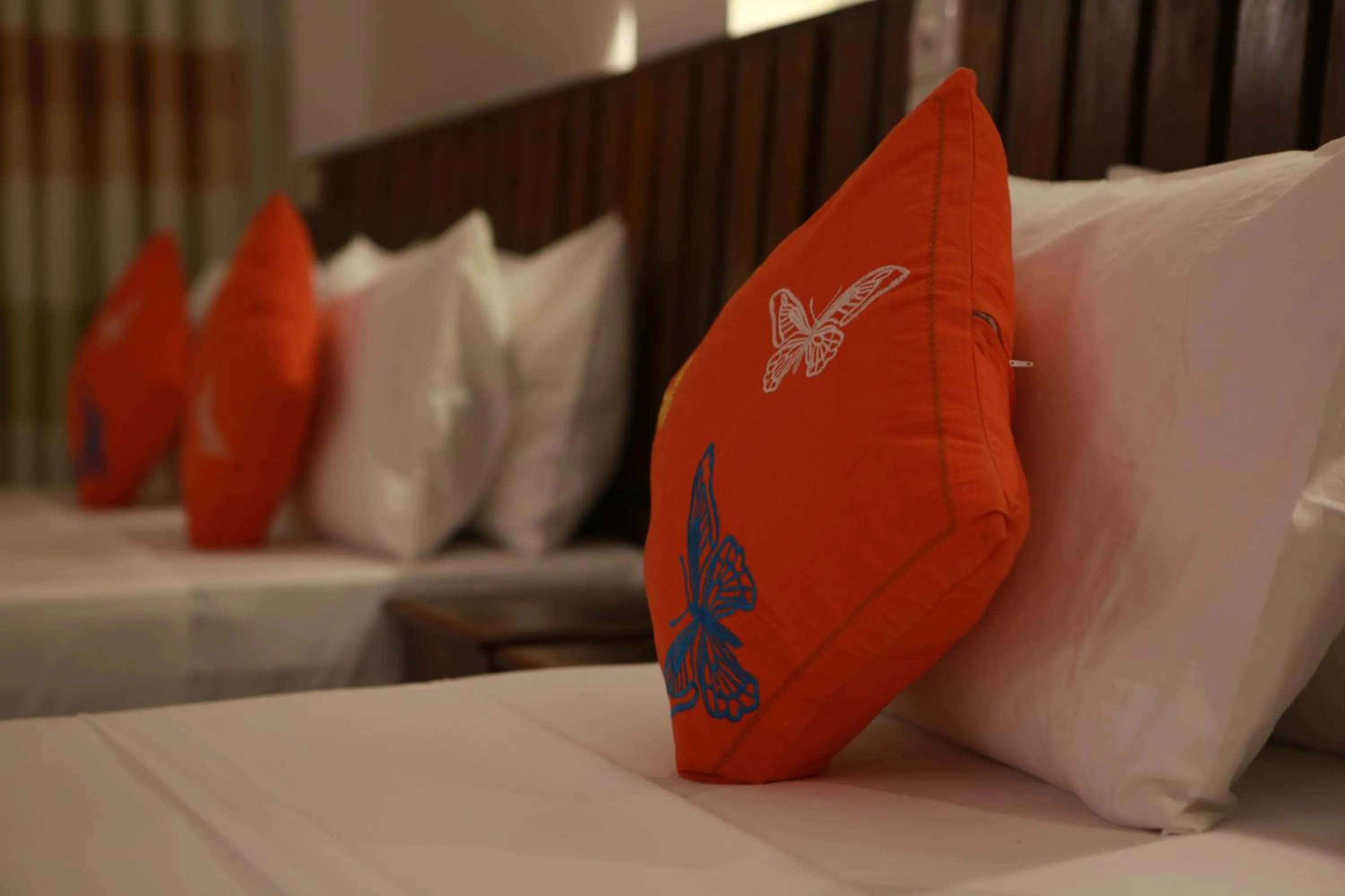 Bedroom, Bed in Cozy Sea view Inn