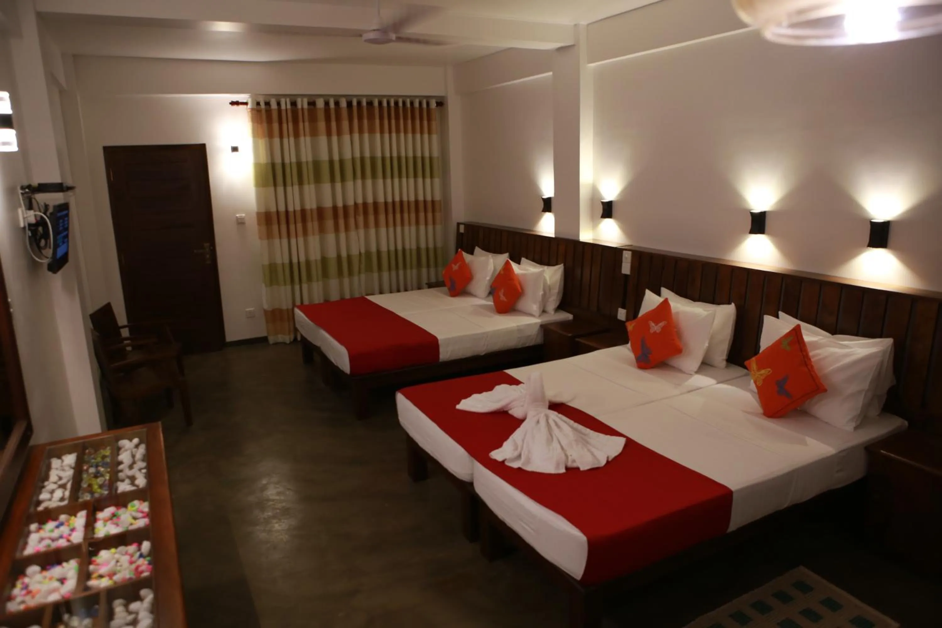 Bed in Cozy Sea view Inn