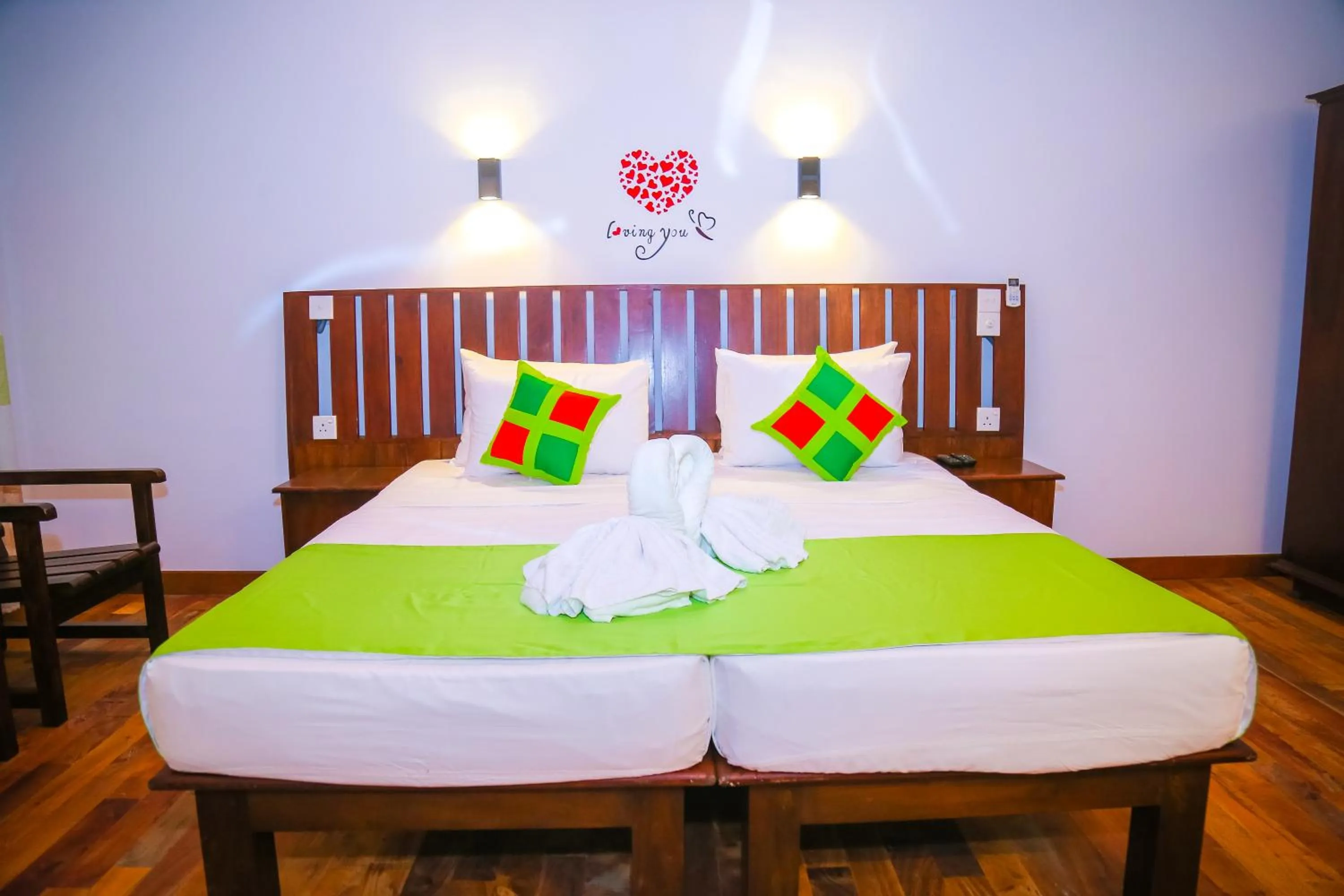 Bedroom, Bed in Cozy Sea view Inn