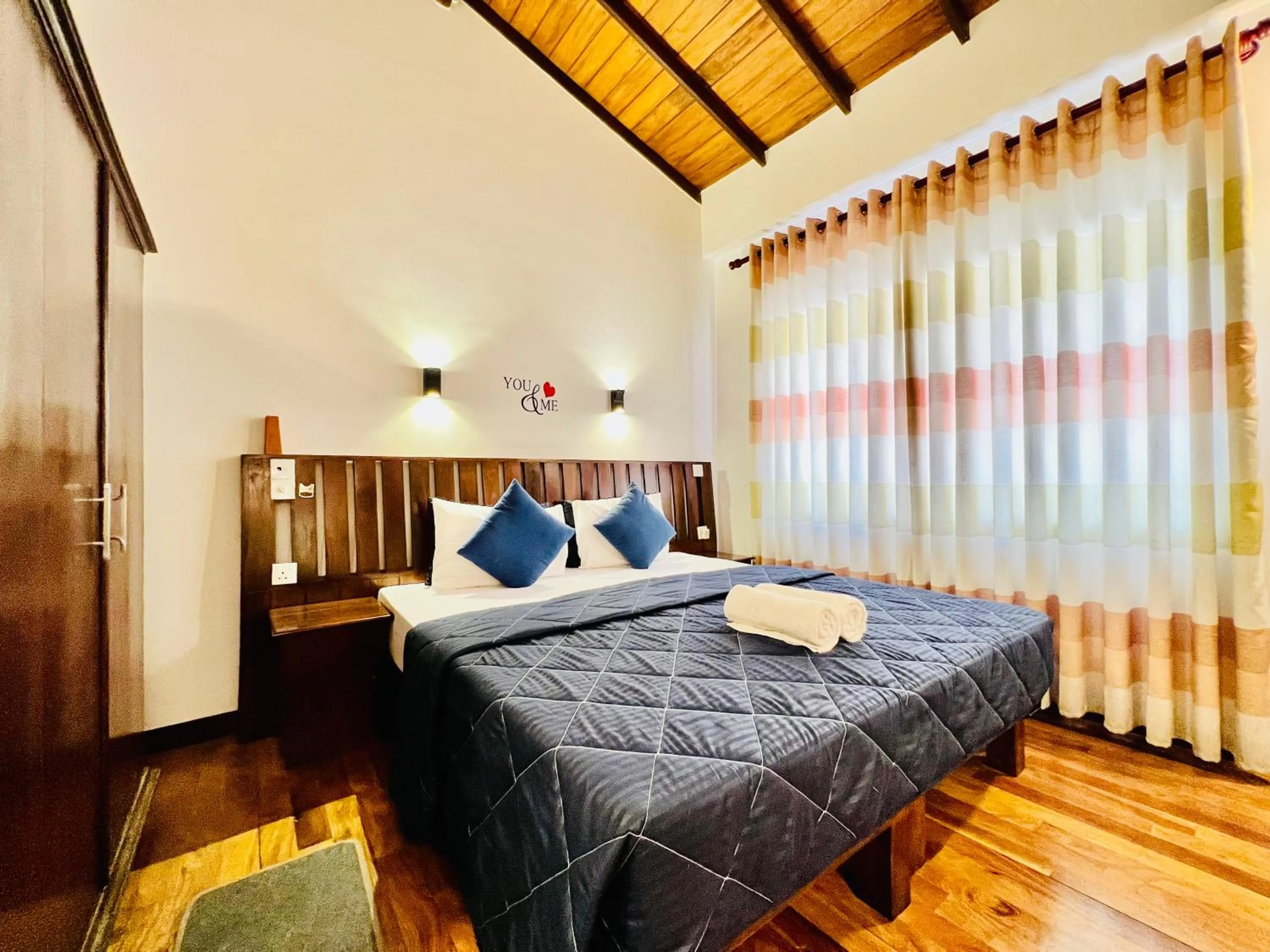 Bed in Cozy Sea view Inn