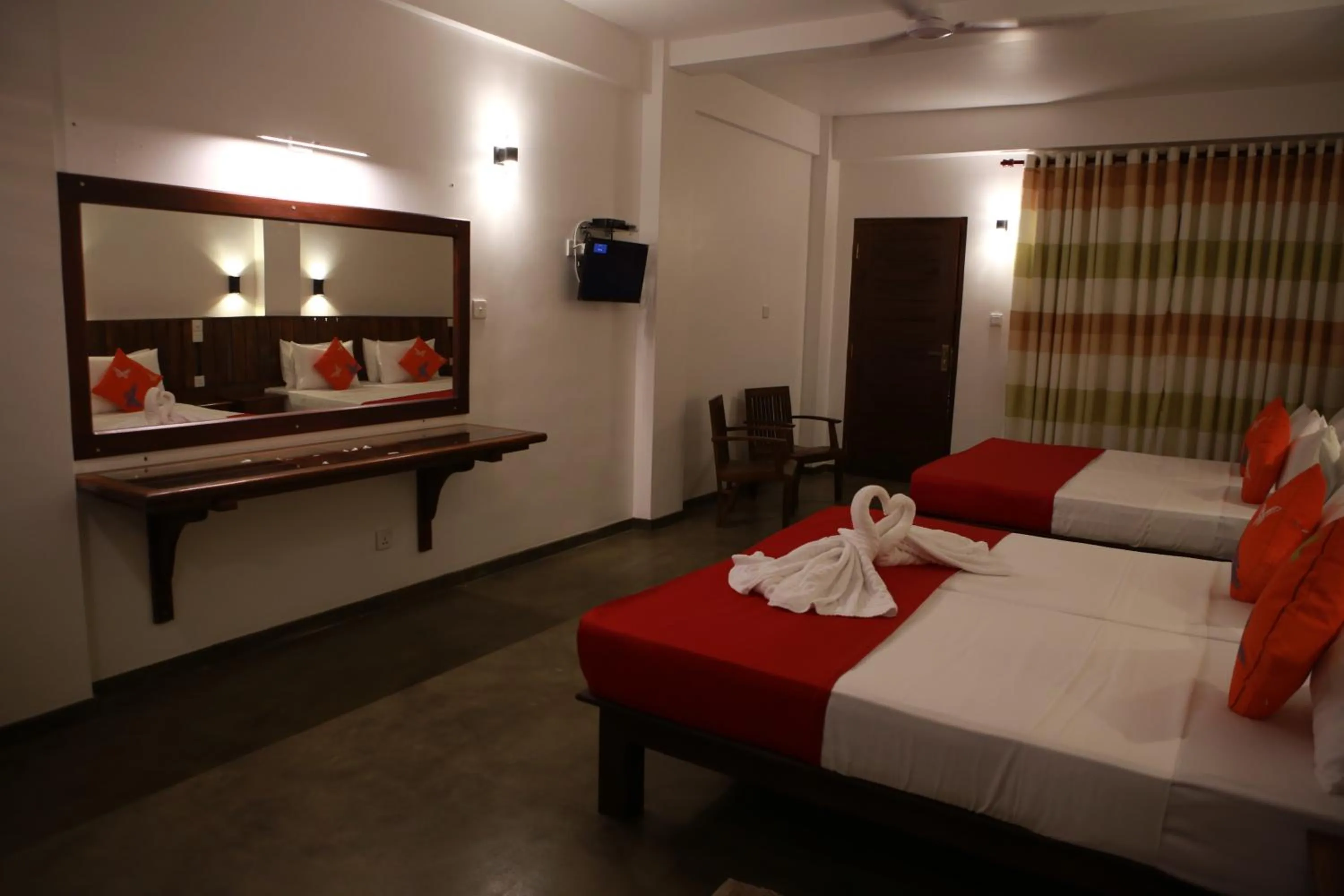 Bed in Cozy Sea view Inn