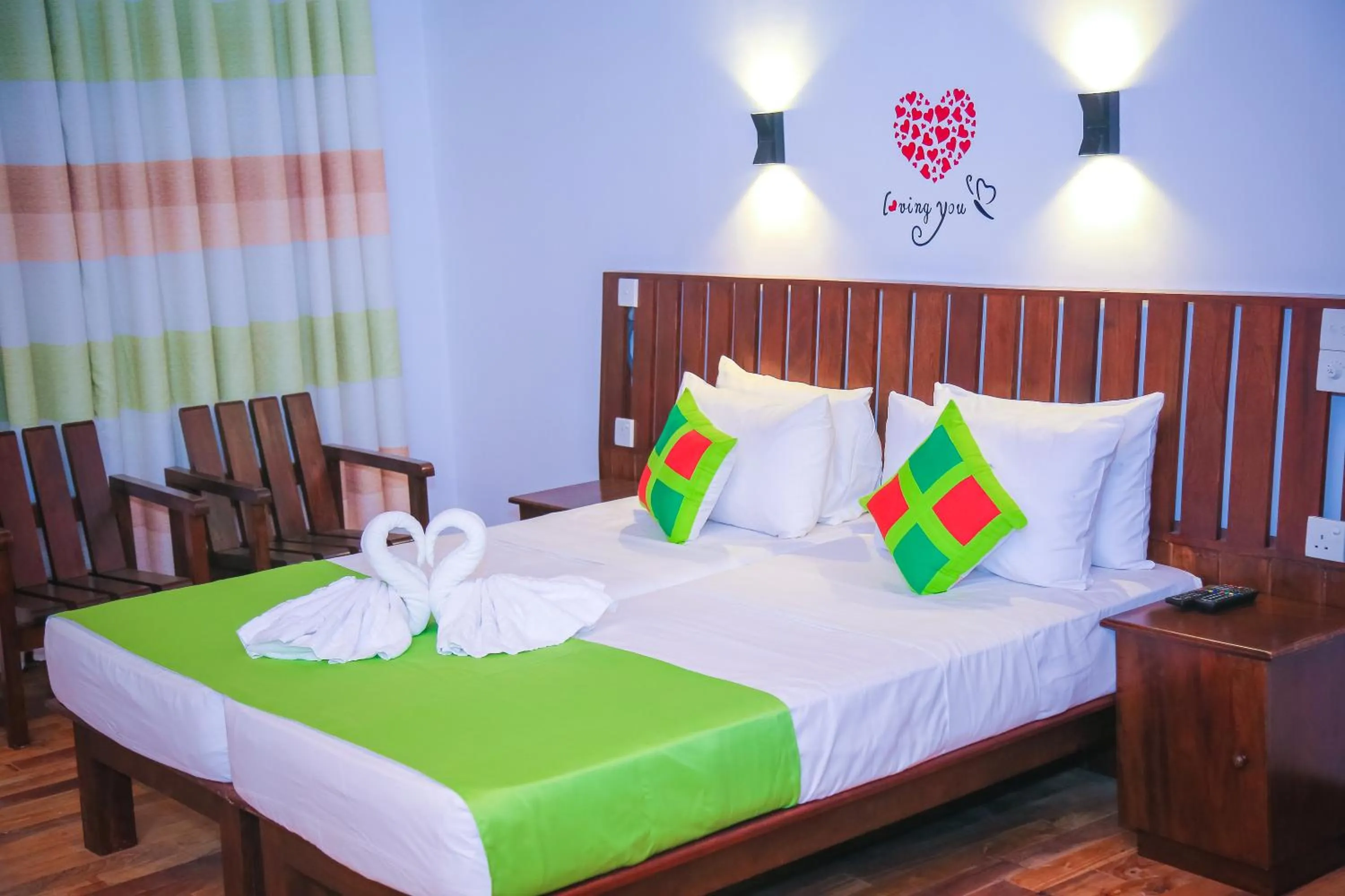 Bedroom, Bed in Cozy Sea view Inn