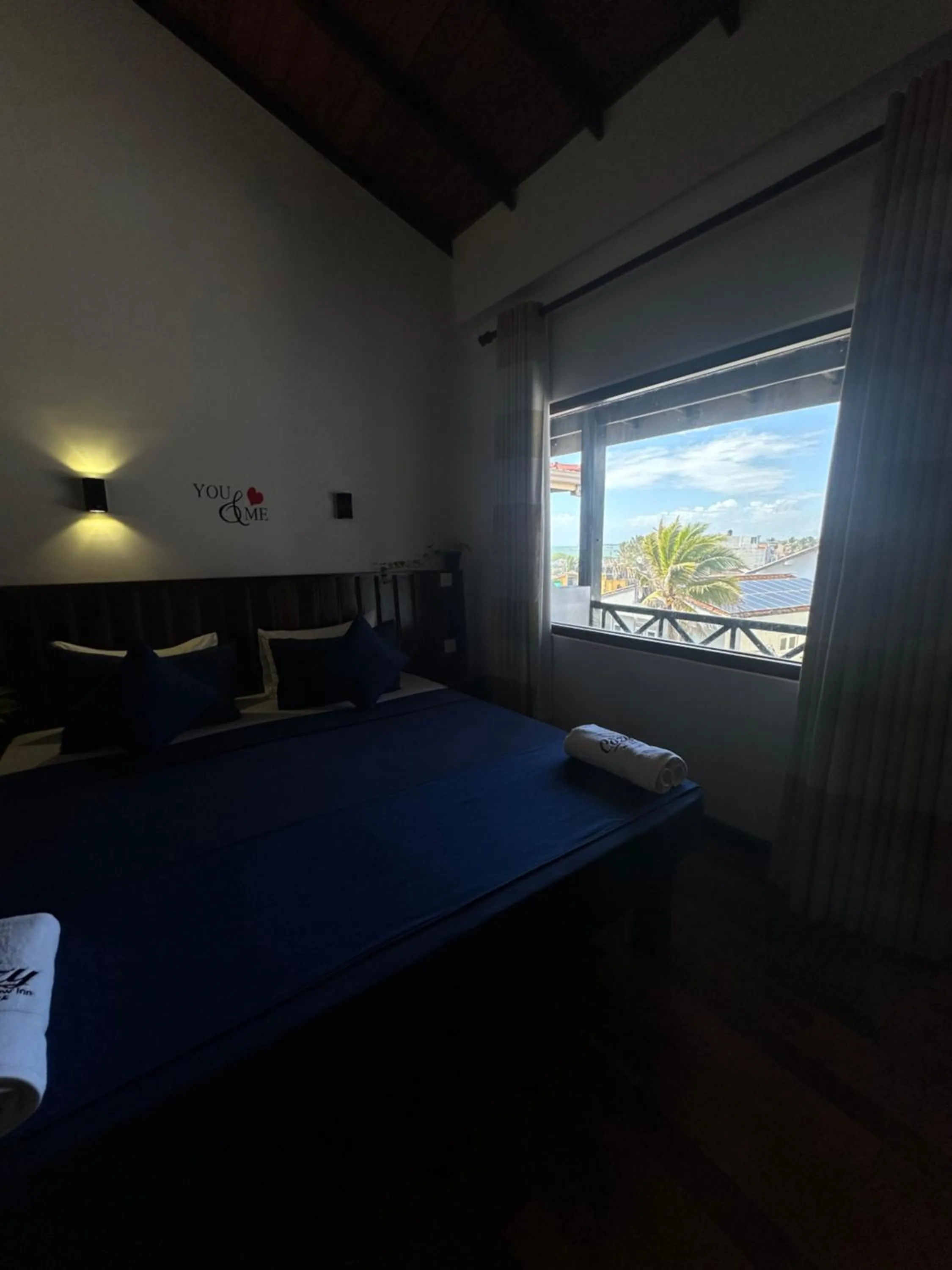 Bed in Cozy Sea view Inn