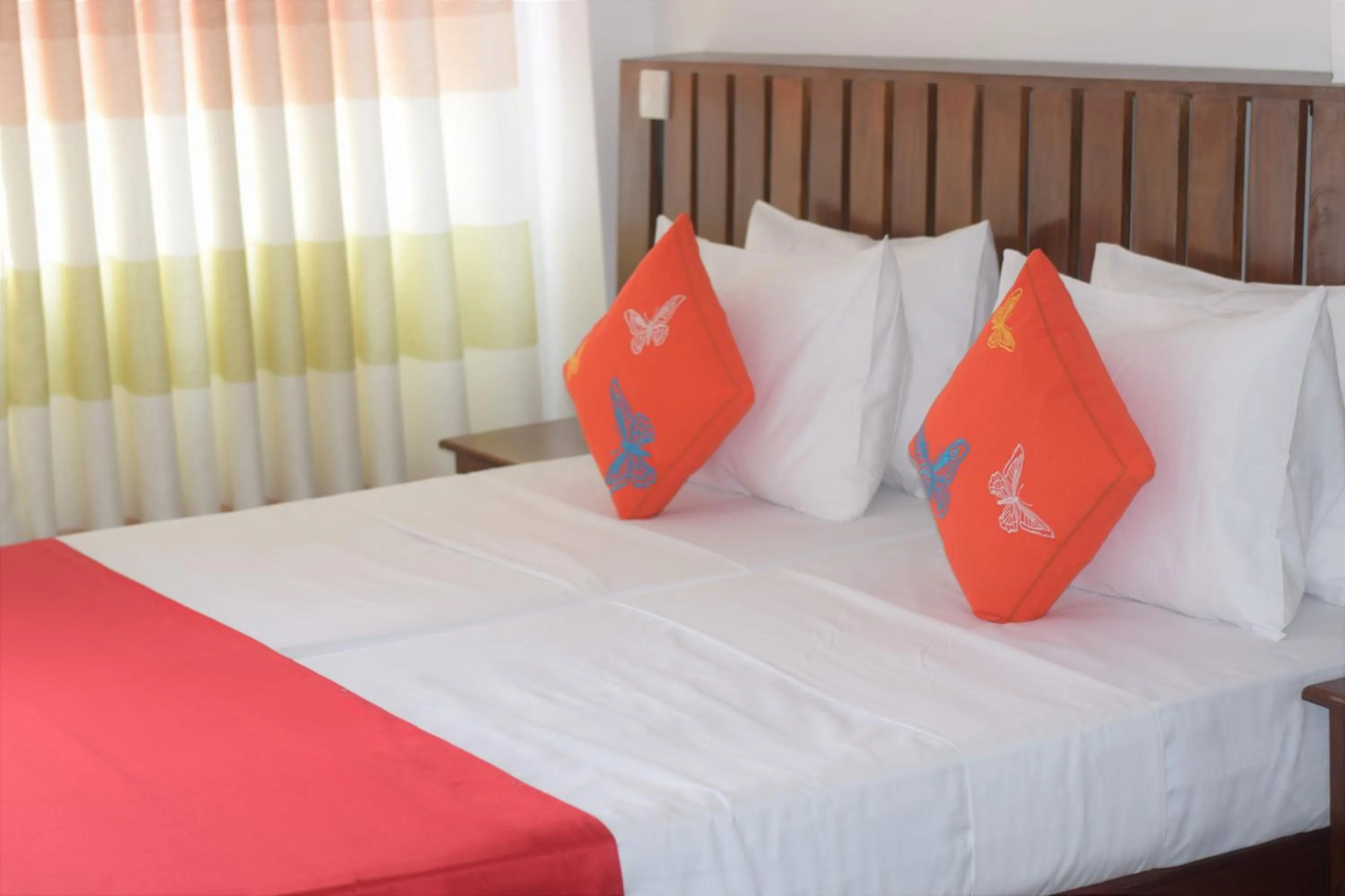 Bedroom, Bed in Cozy Sea view Inn