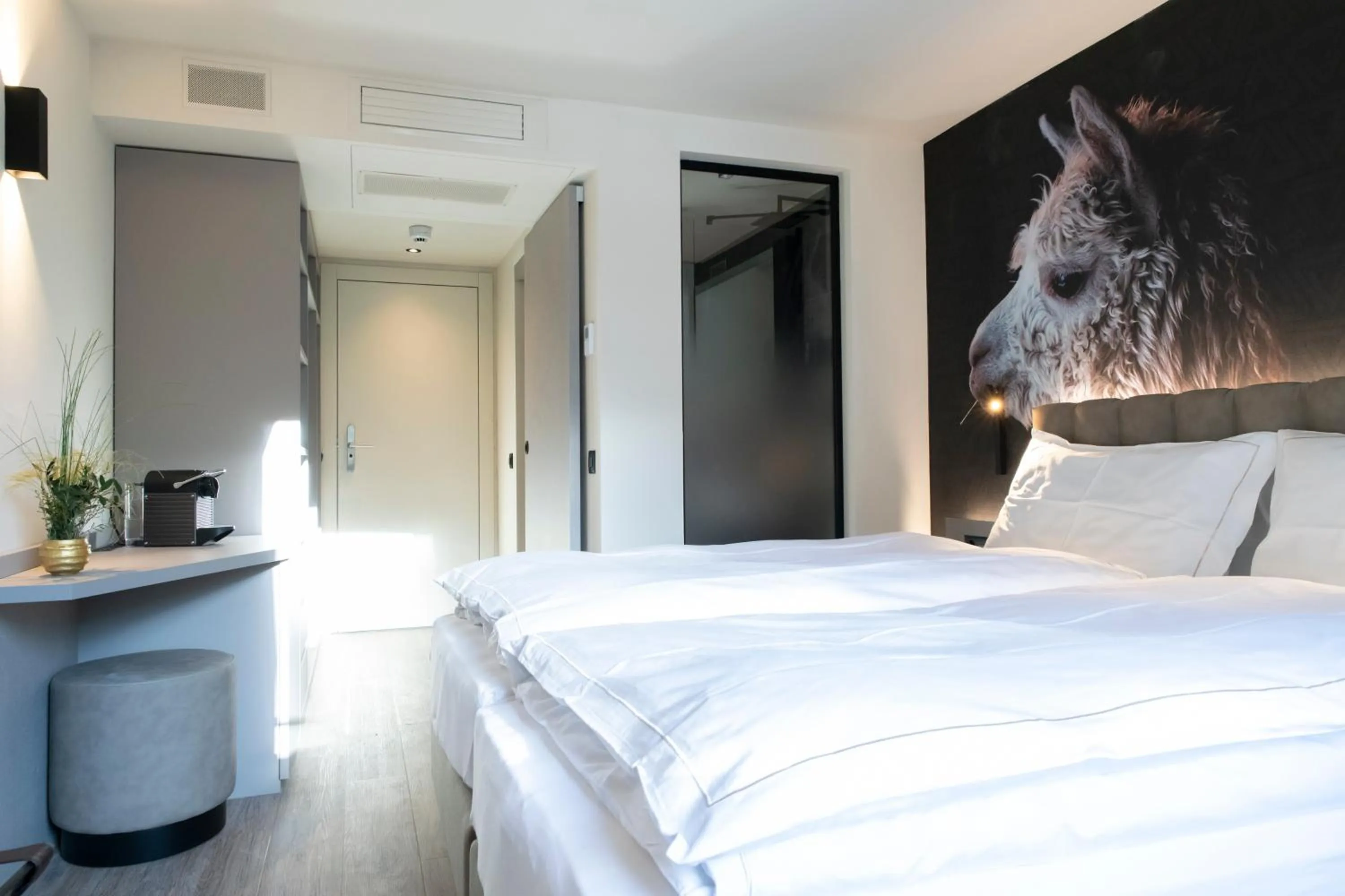 Bed in Adaastra Boutique Hotel