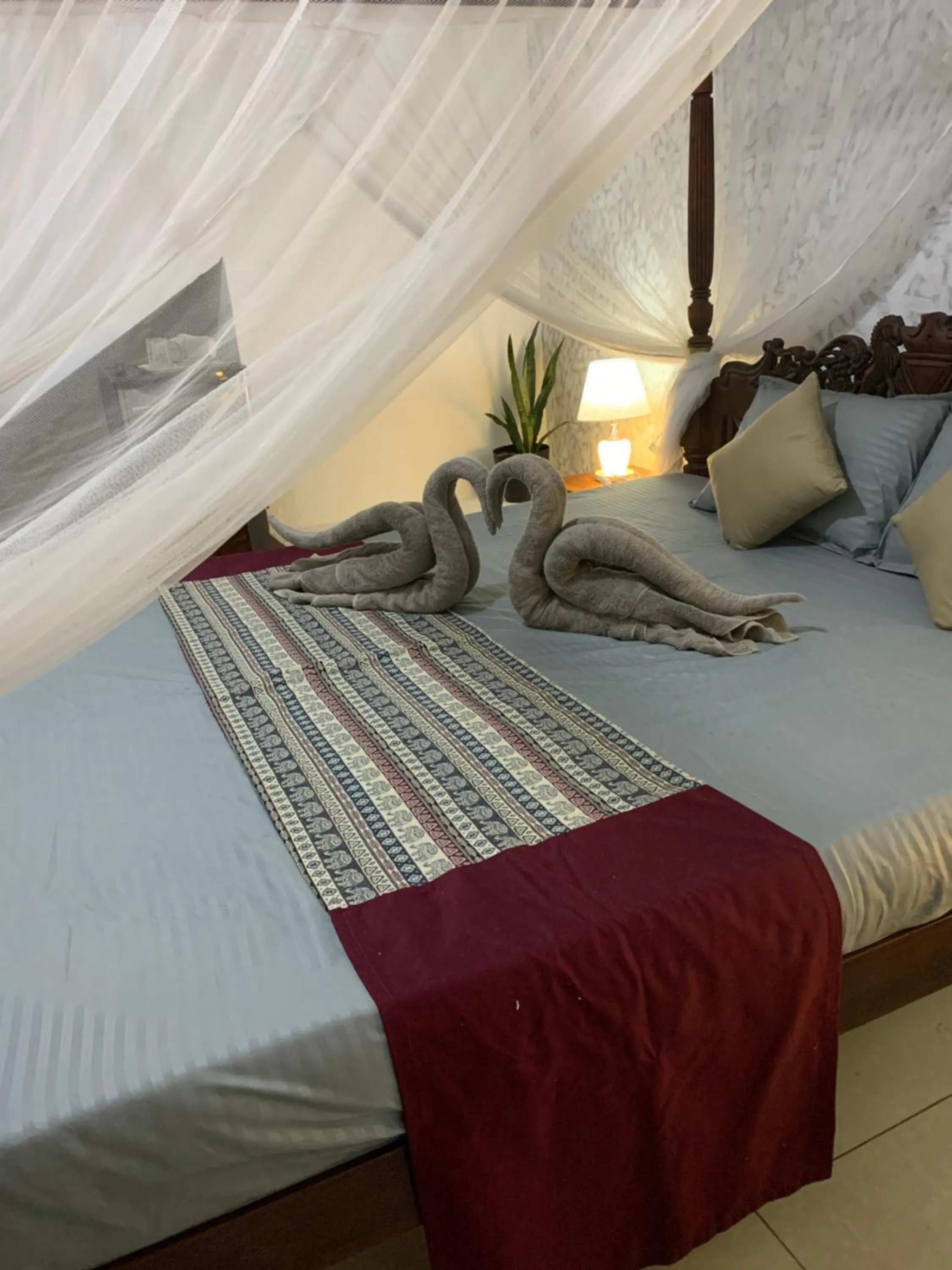Bed in El Corazon De Hikkaduwa