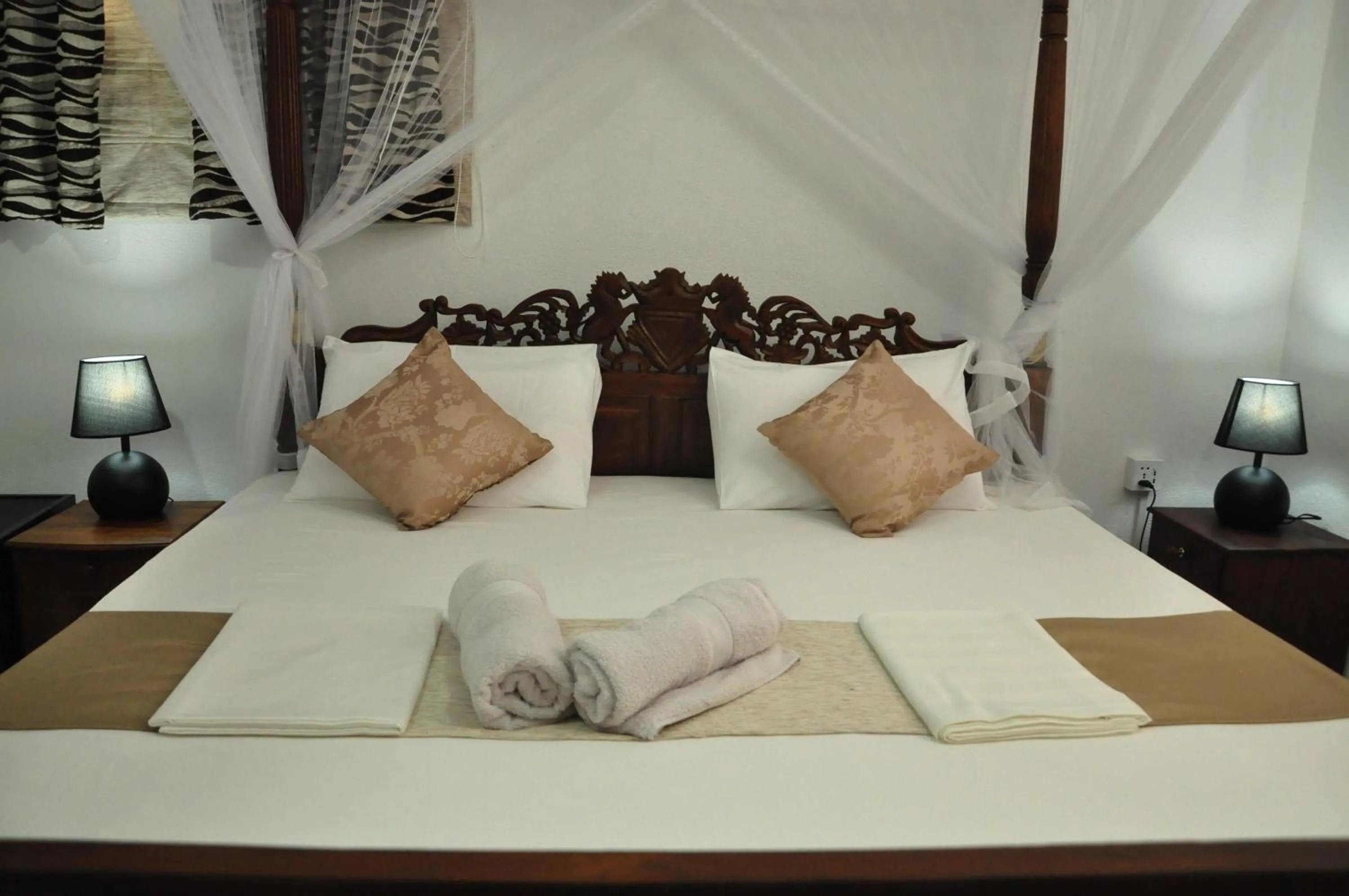 Bed in El Corazon De Hikkaduwa