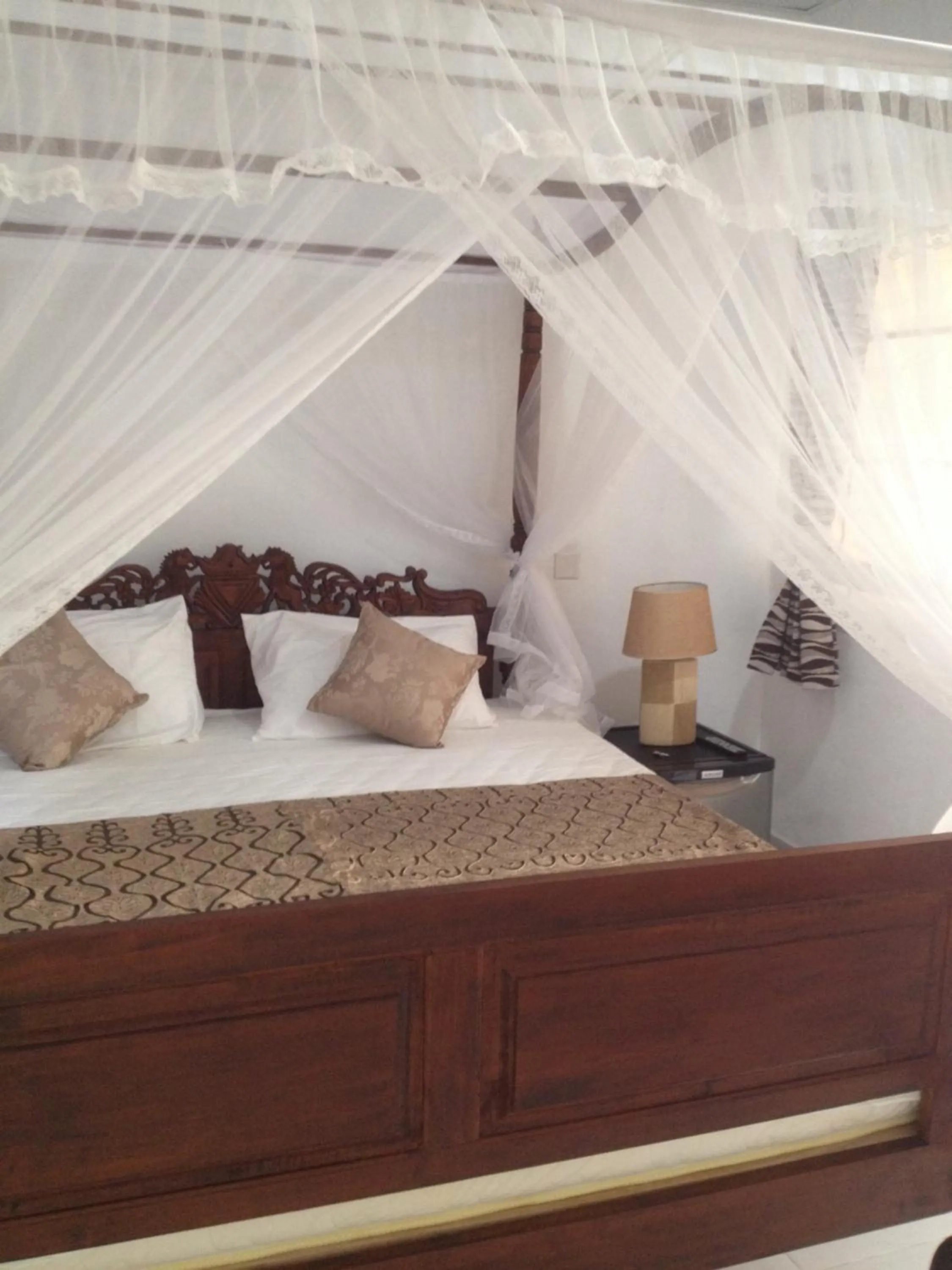 Bed in El Corazon De Hikkaduwa