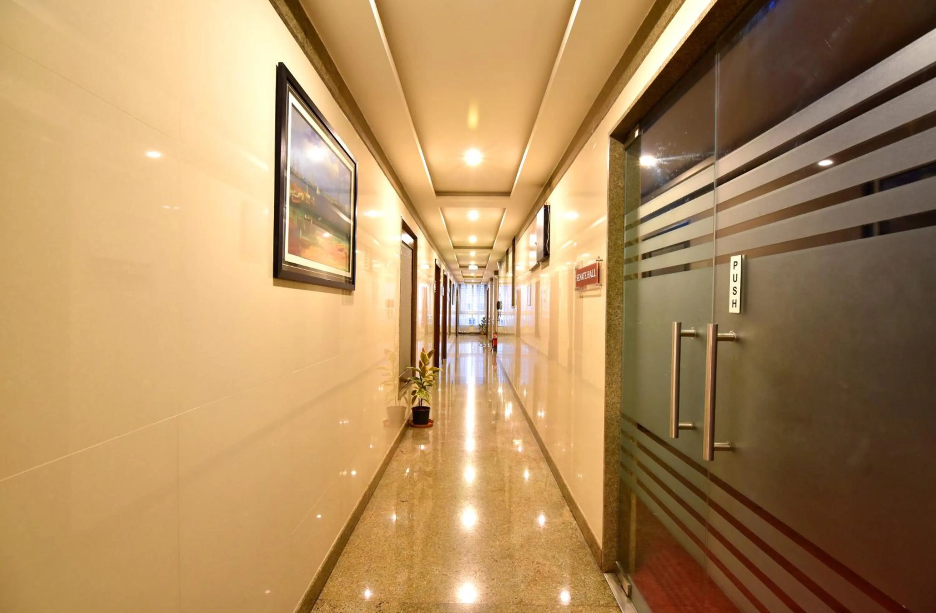 Floor plan in I V Sanctum Hotel