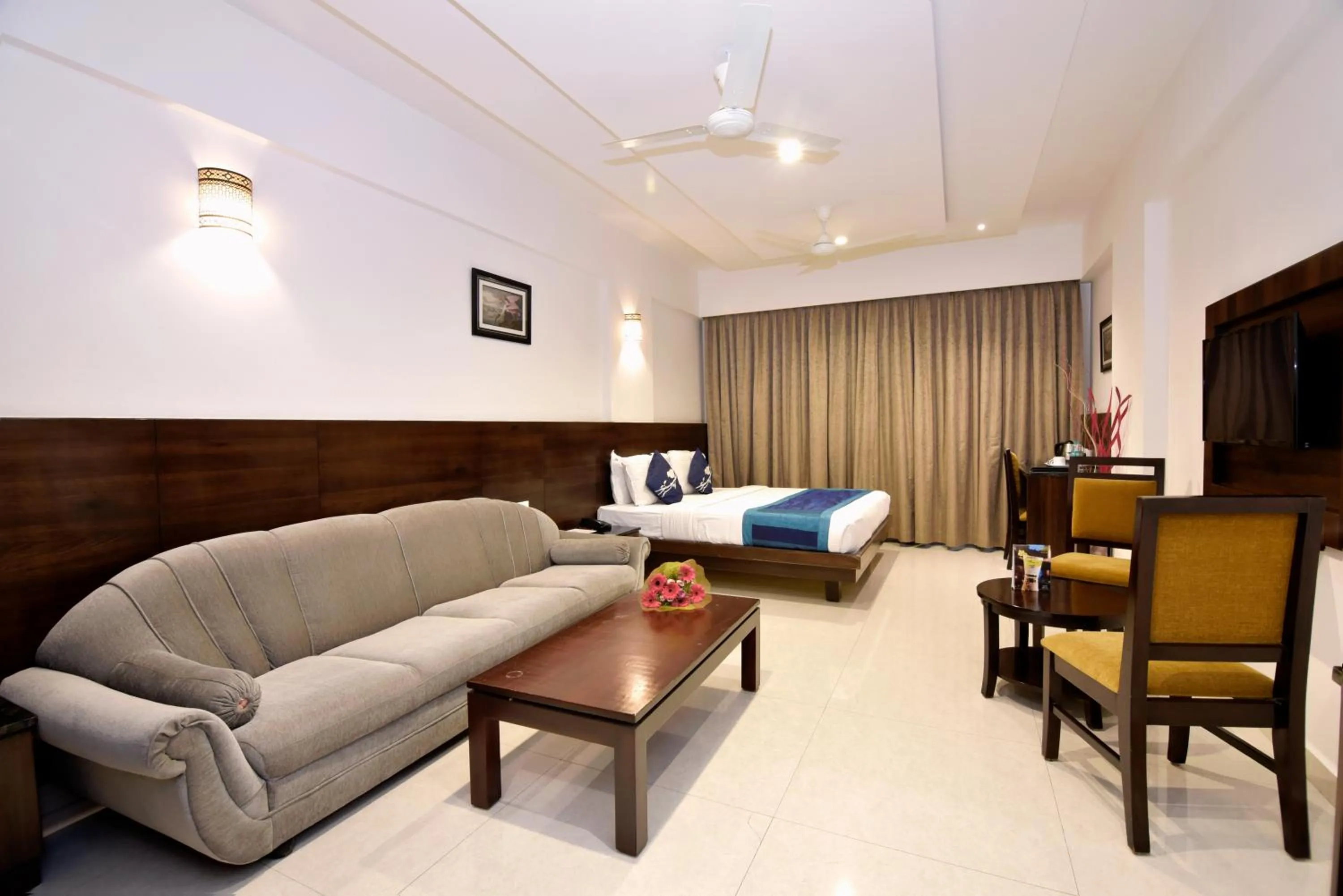 Family in I V Sanctum Hotel