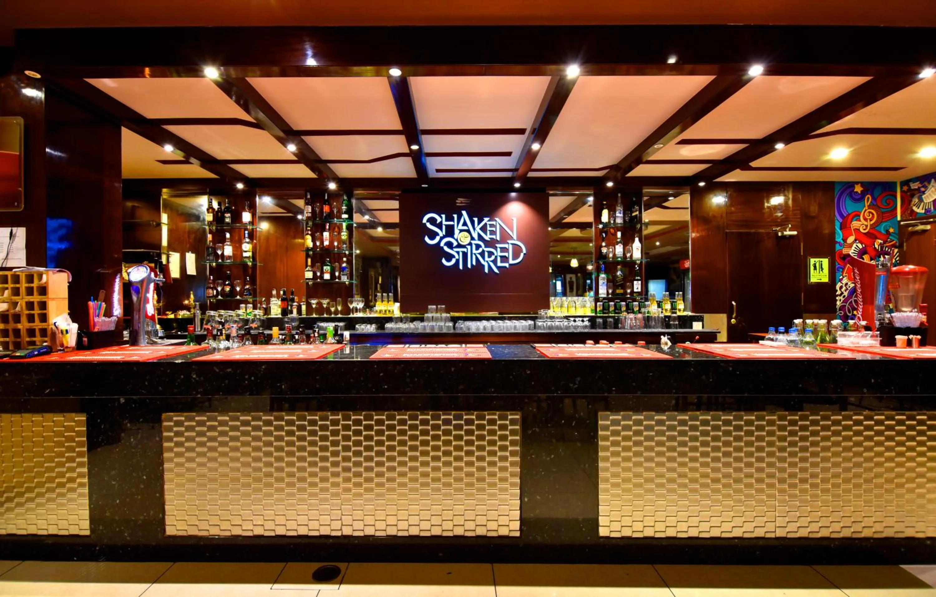 Lounge or bar in I V Sanctum Hotel