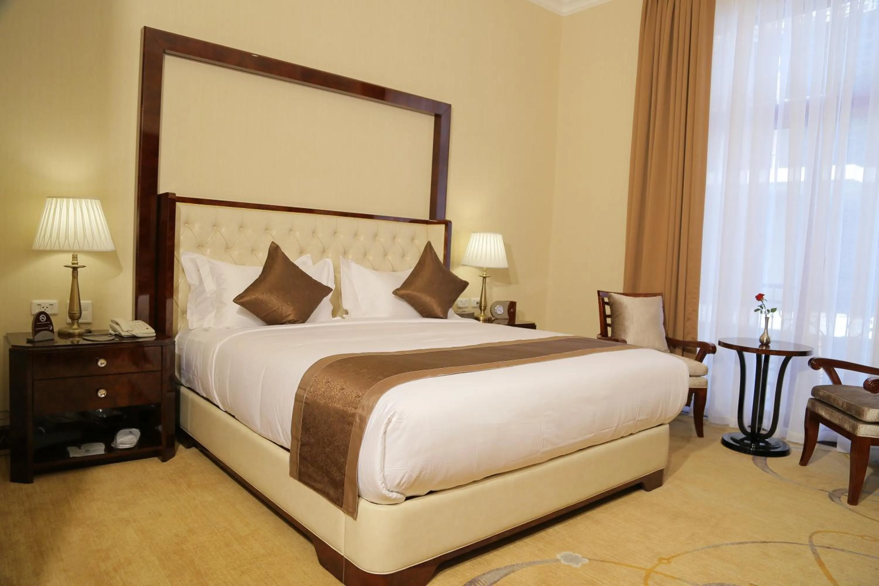 Bed in Sapphire Addis