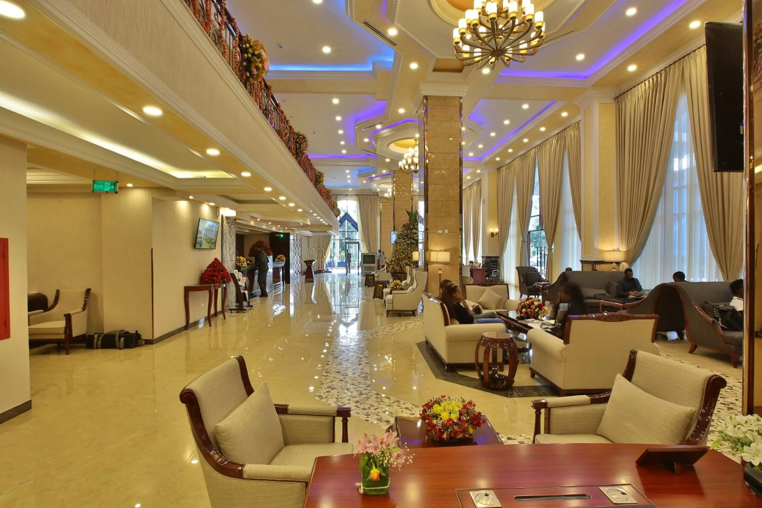 Lobby or reception in Sapphire Addis