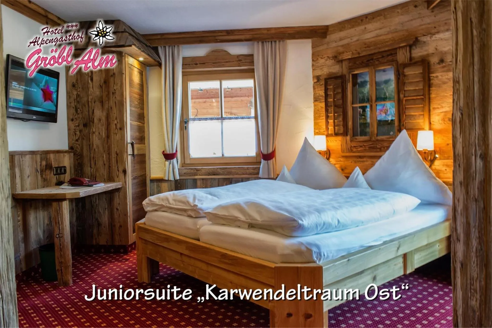 Photo of the whole room, Bed in Gröbl-Alm
