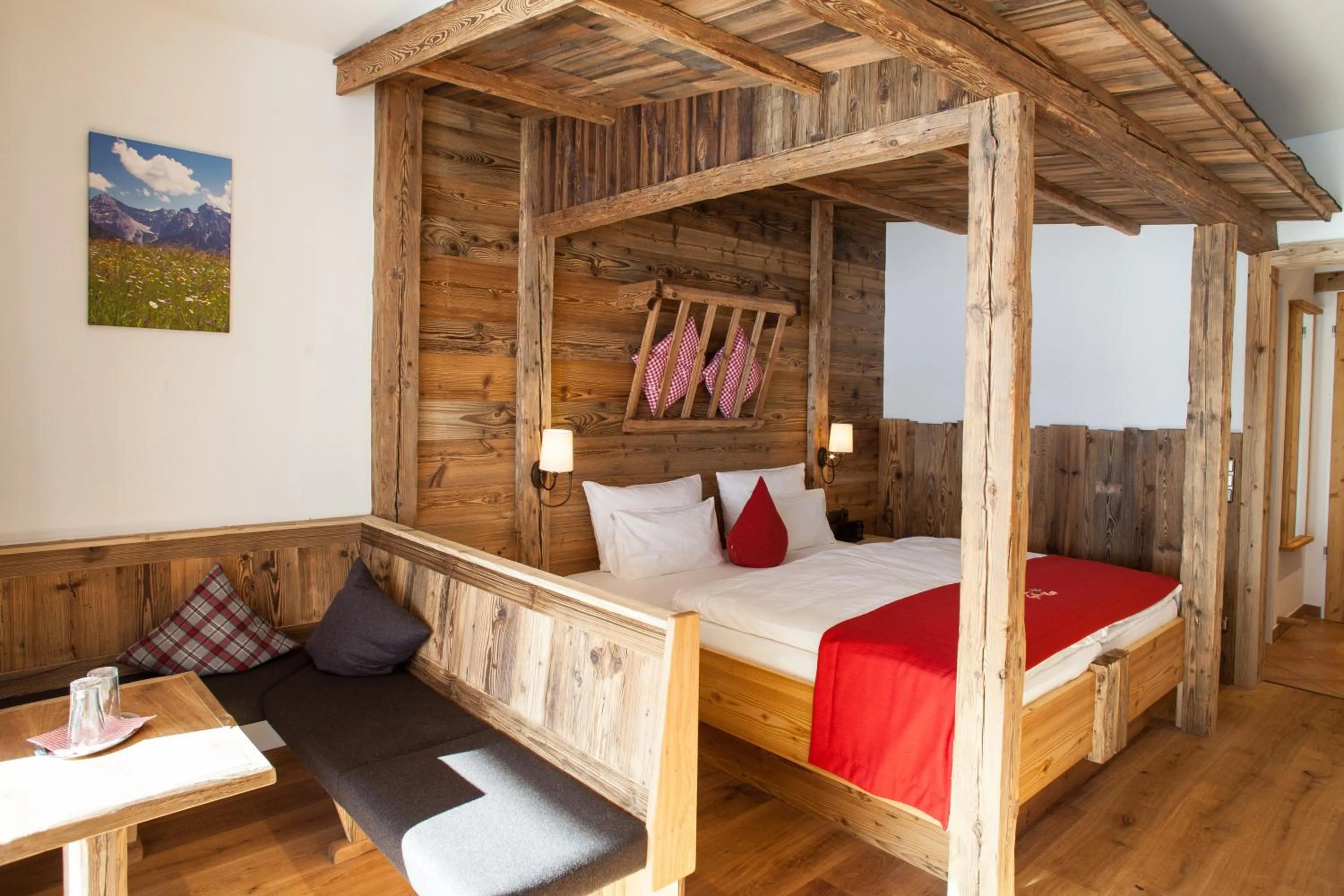 Shower, Bed in Gröbl-Alm