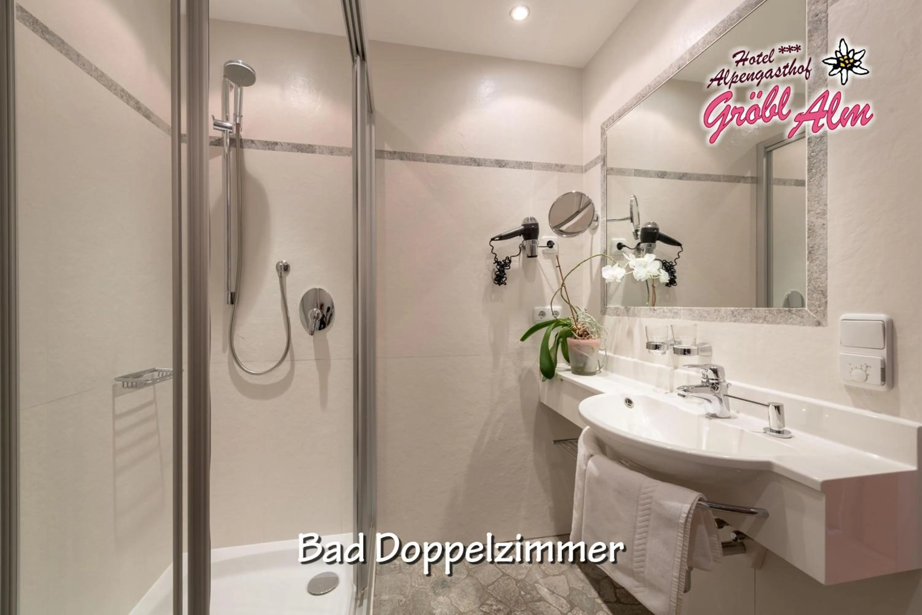 Bathroom in Gröbl-Alm