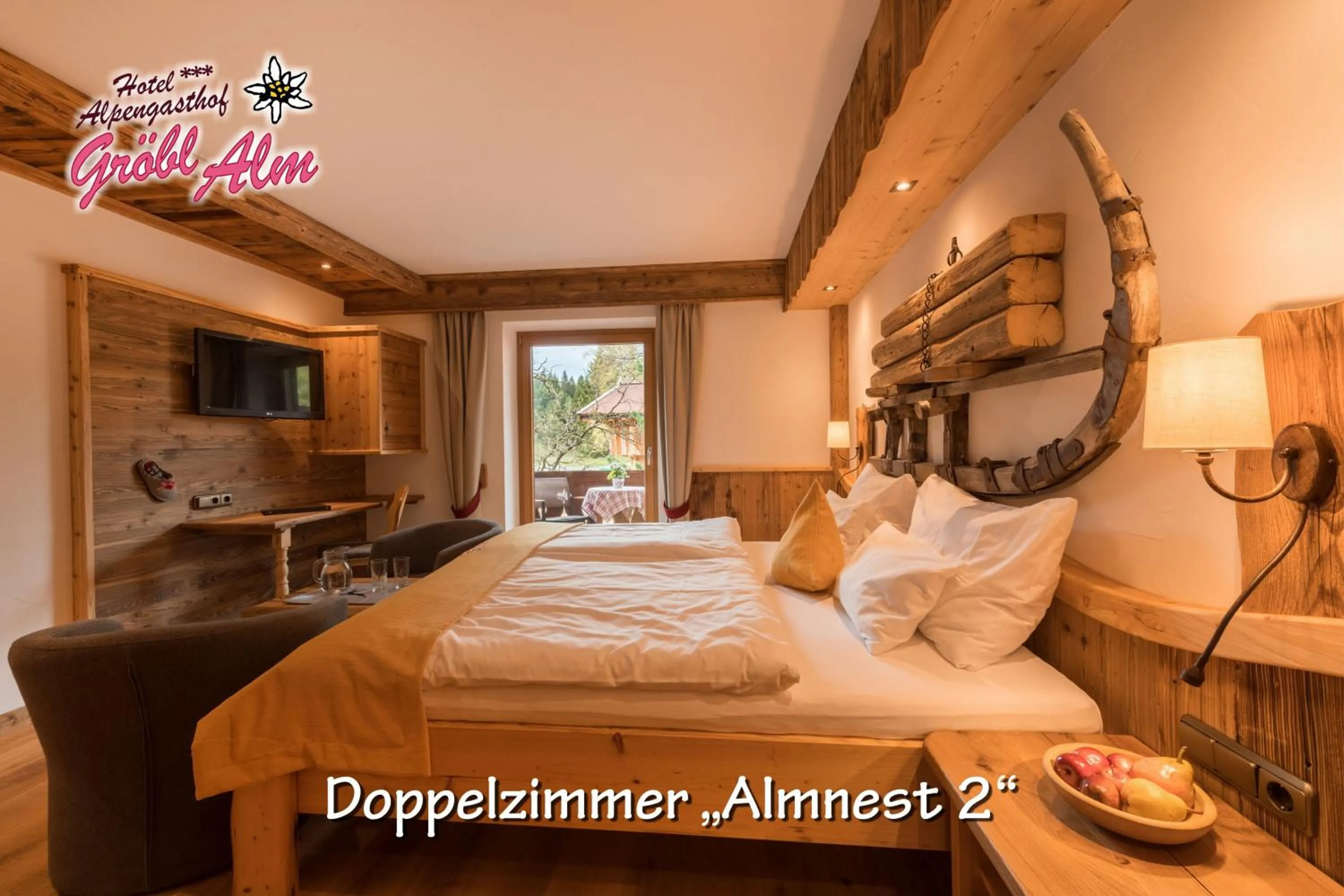 Shower, Bed in Gröbl-Alm