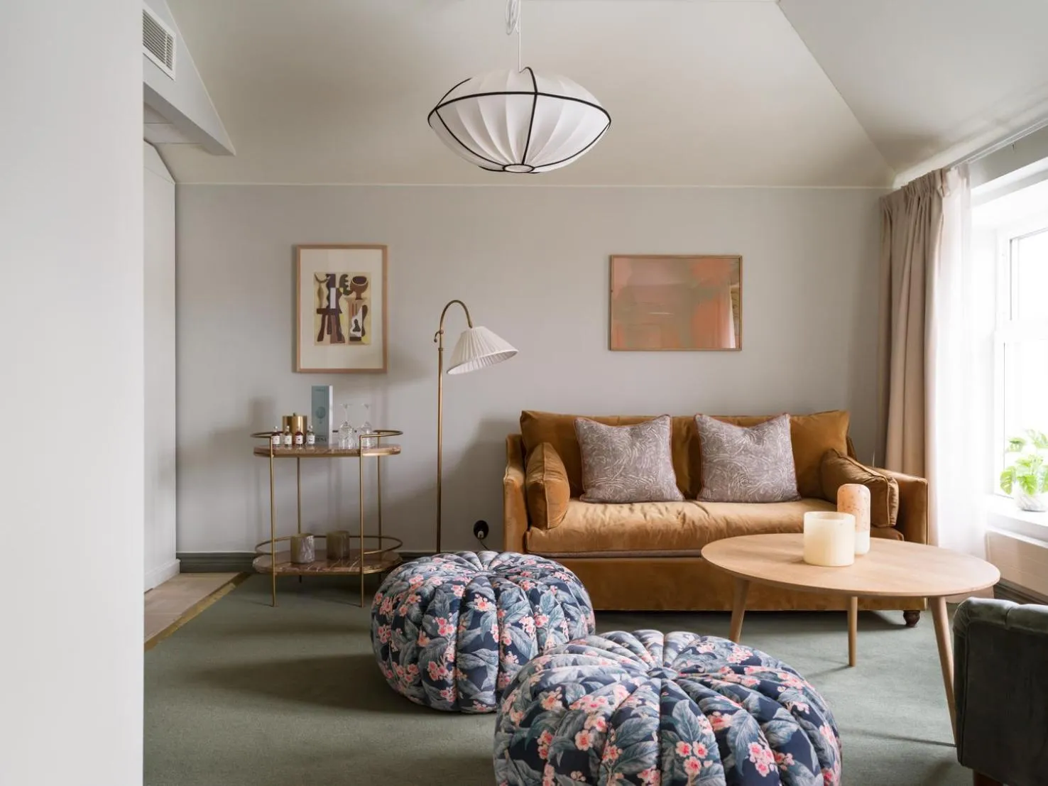 Living room in Elite Hotel Mårtenson