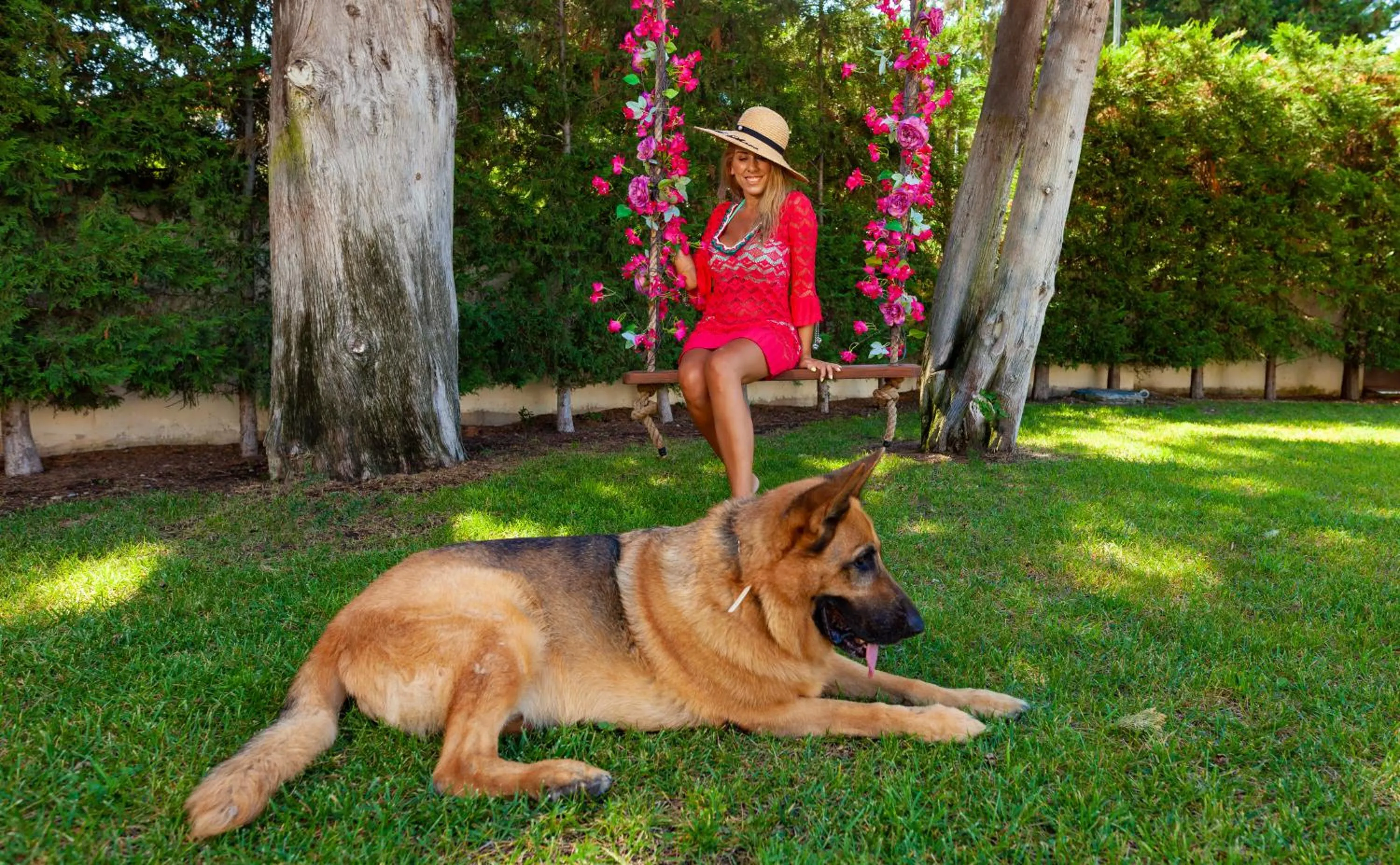 Garden in Bella Foresta Villa