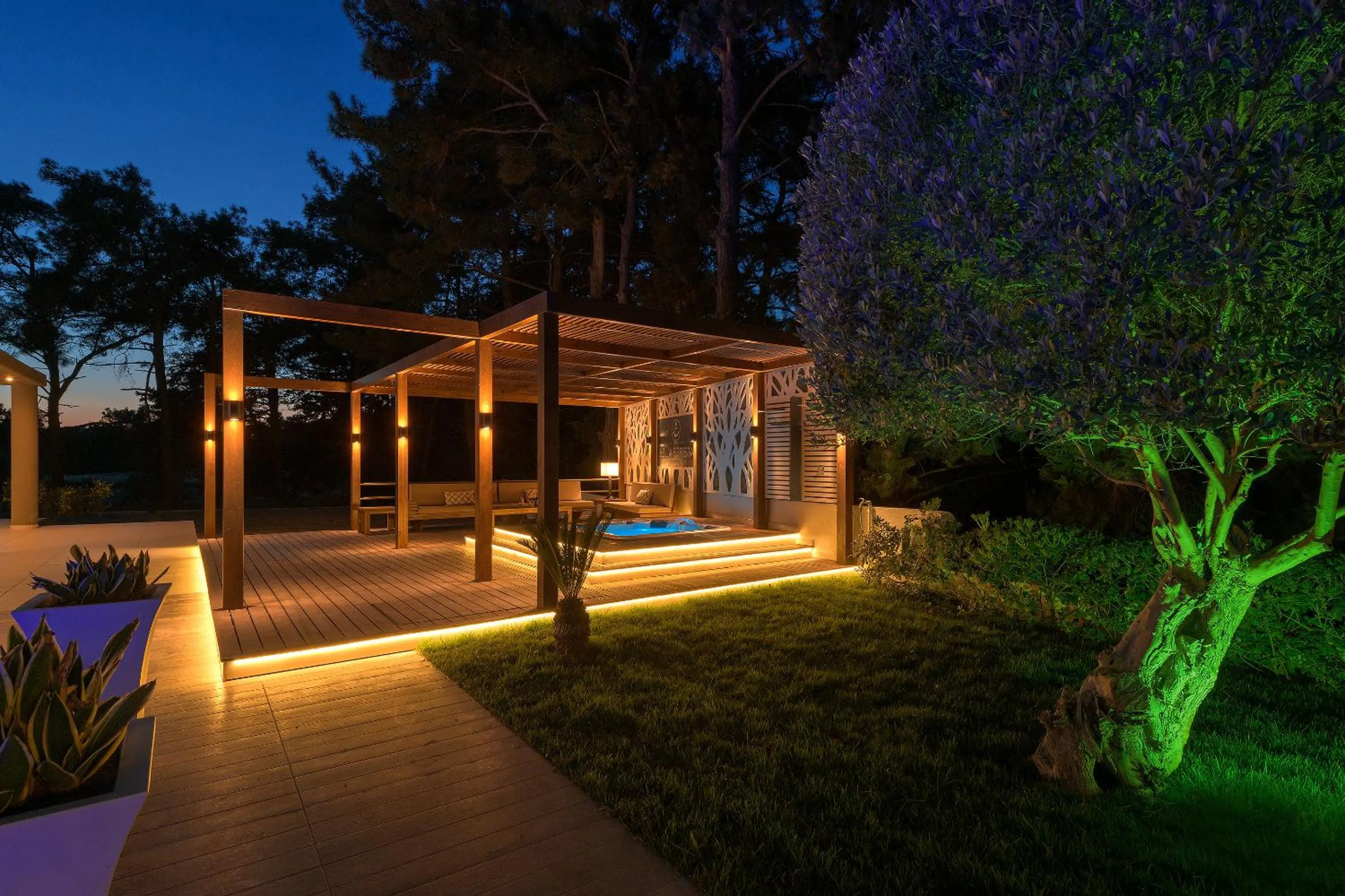 Garden in Bella Foresta Villa