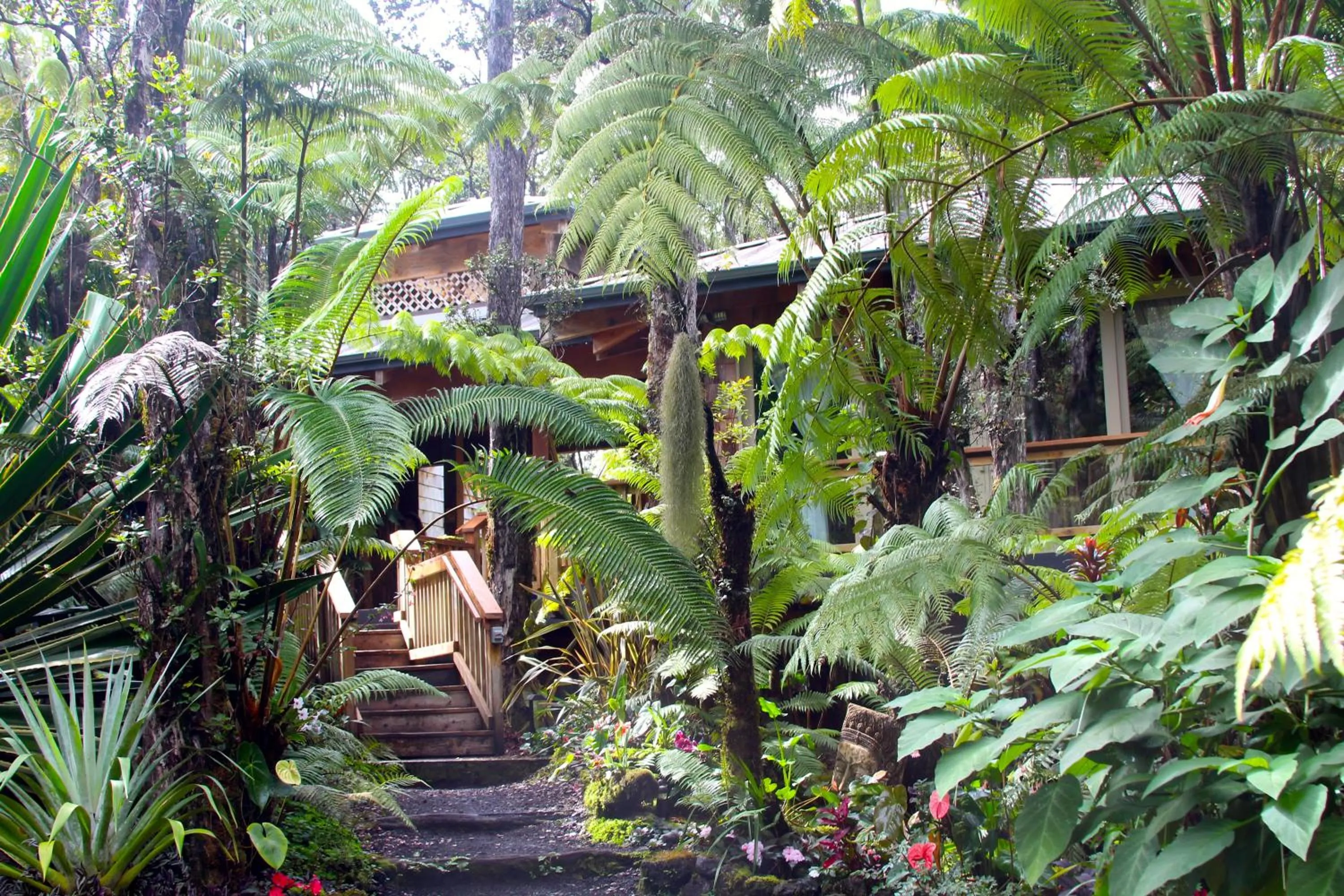 Facade/entrance in At the Craters Edge