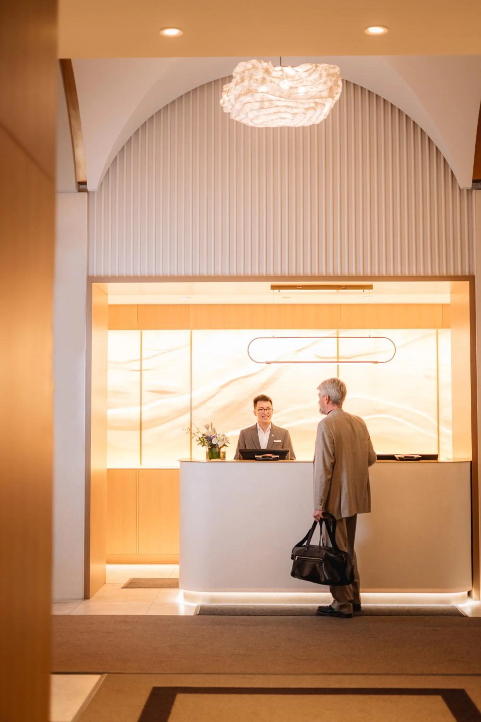 Lobby or reception in Montreal Marriott Chateau Champlain