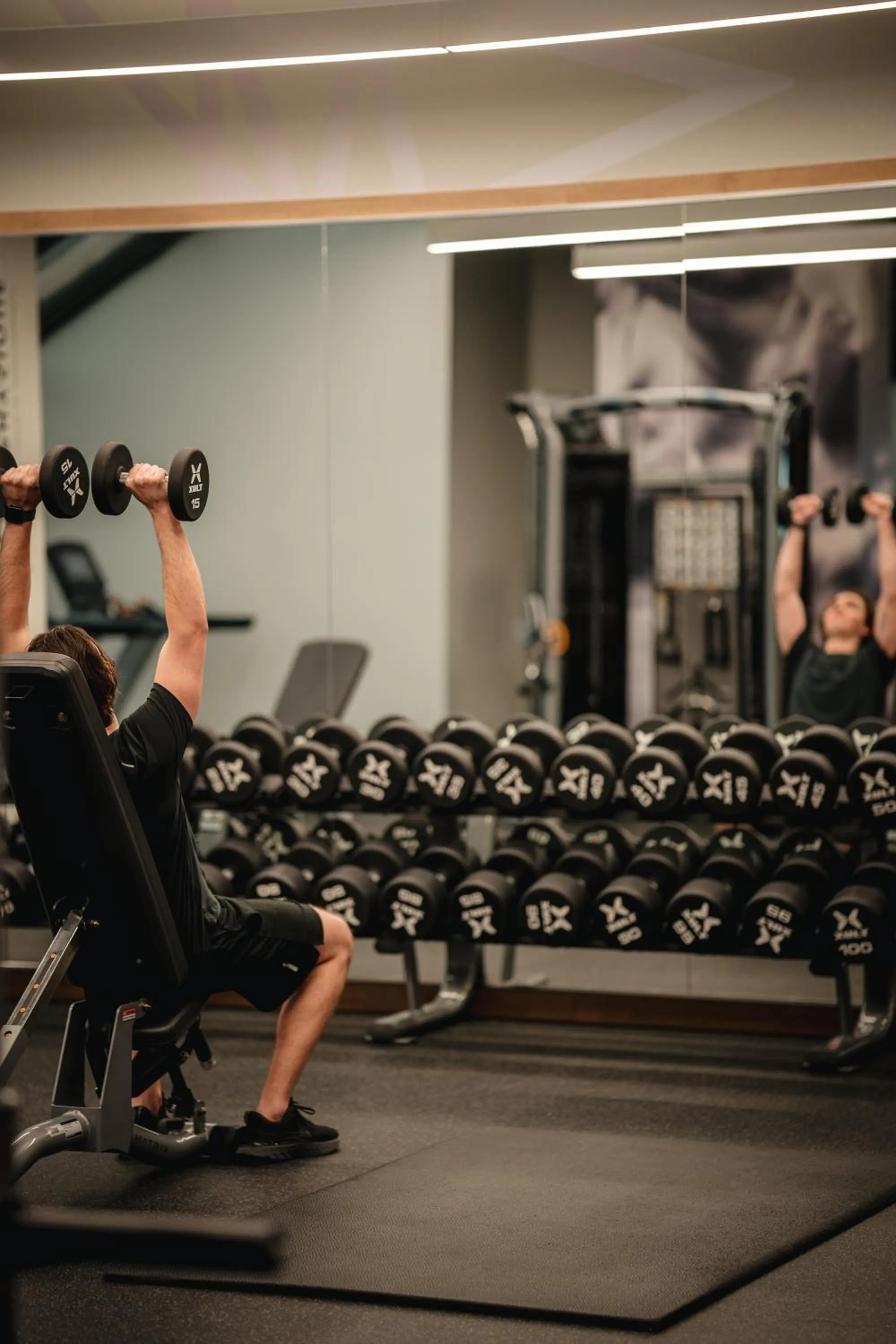 Fitness centre/facilities in Montreal Marriott Chateau Champlain