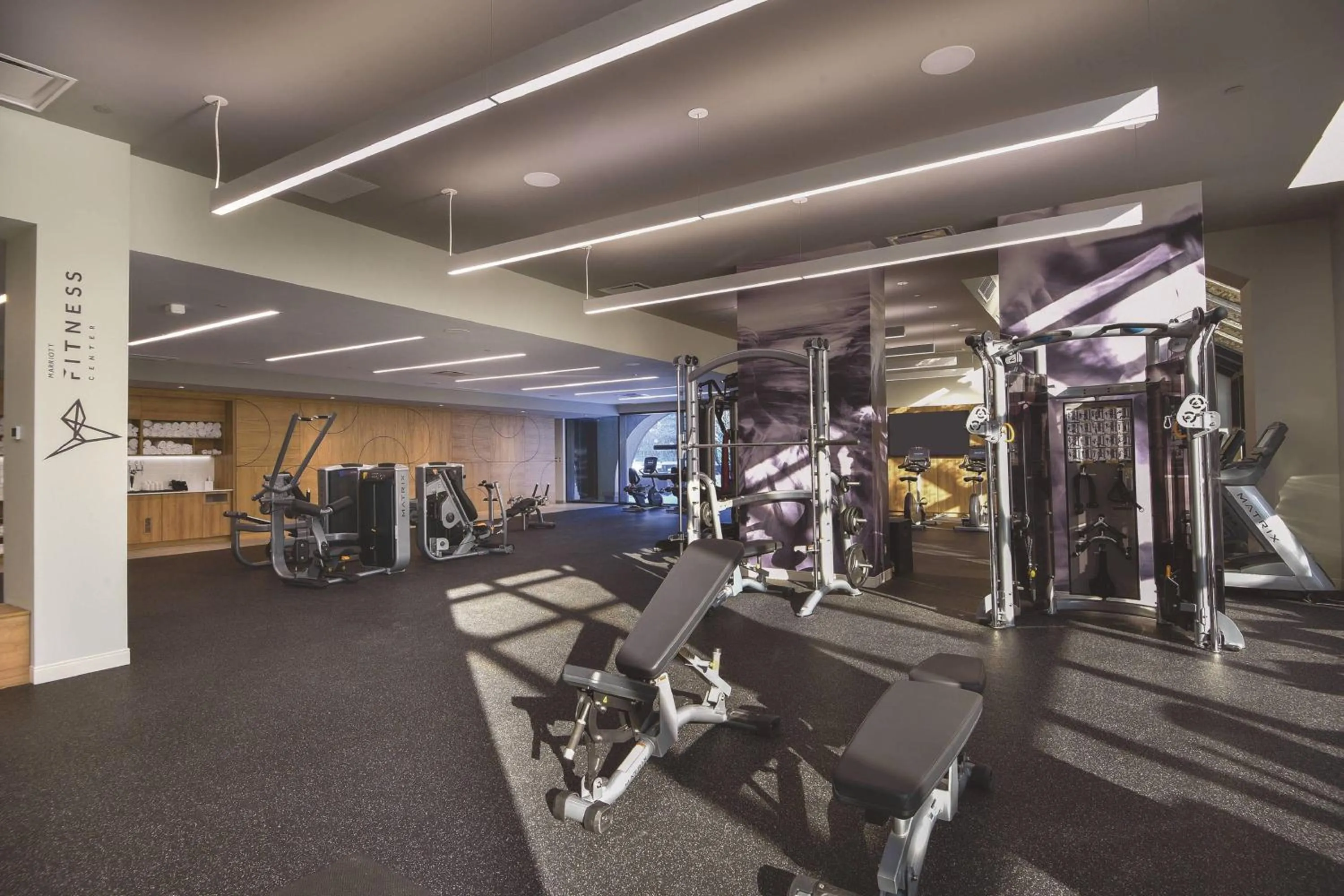 Fitness centre/facilities in Montreal Marriott Chateau Champlain