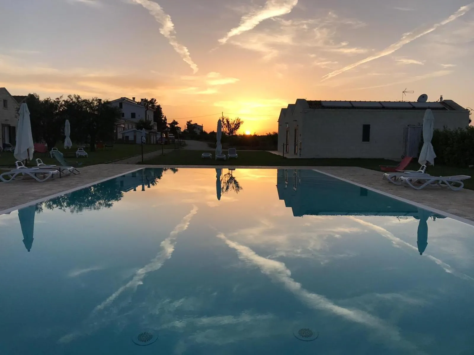 Swimming pool in Agrumare Farm Holiday