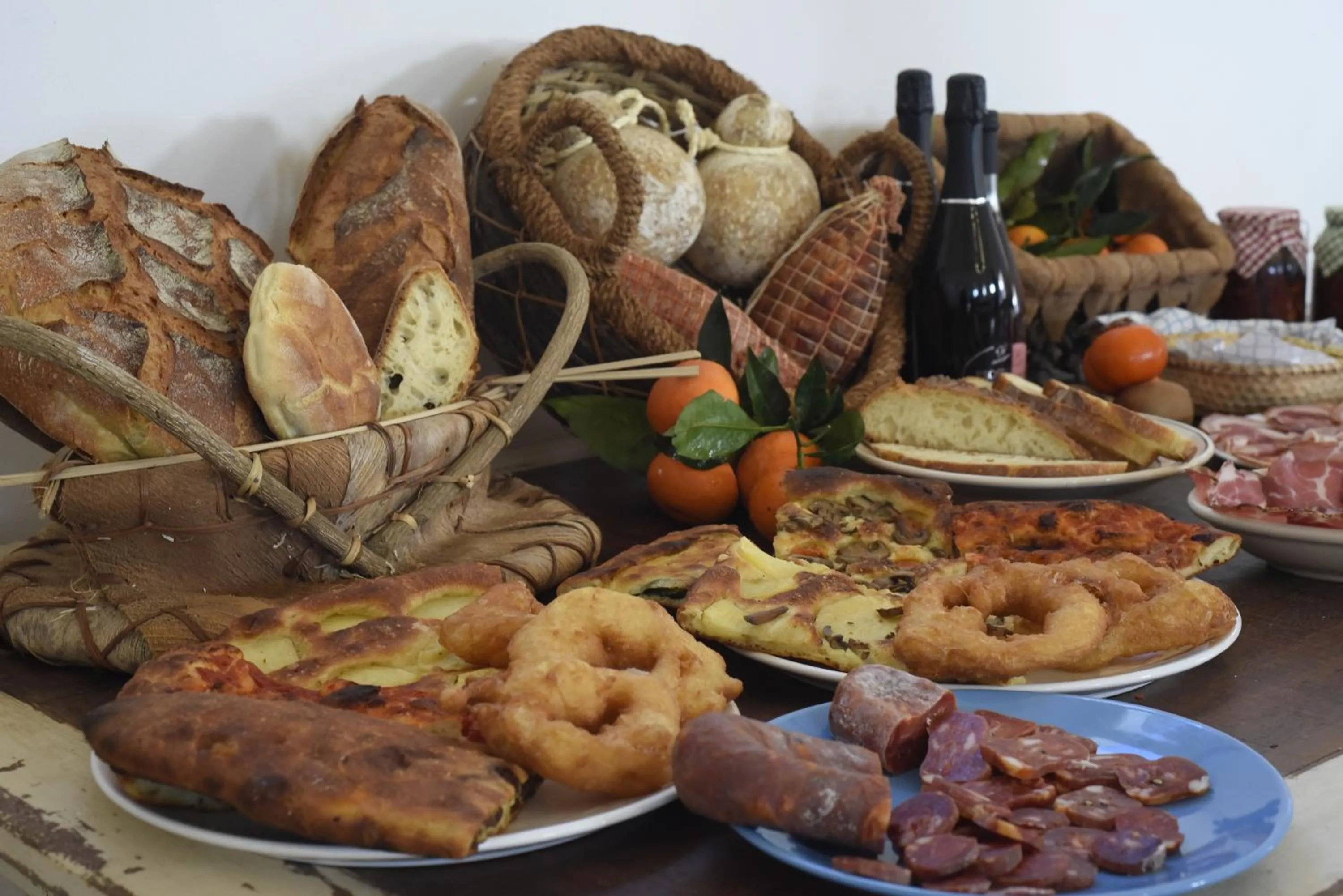 Buffet breakfast in Agrumare Farm Holiday