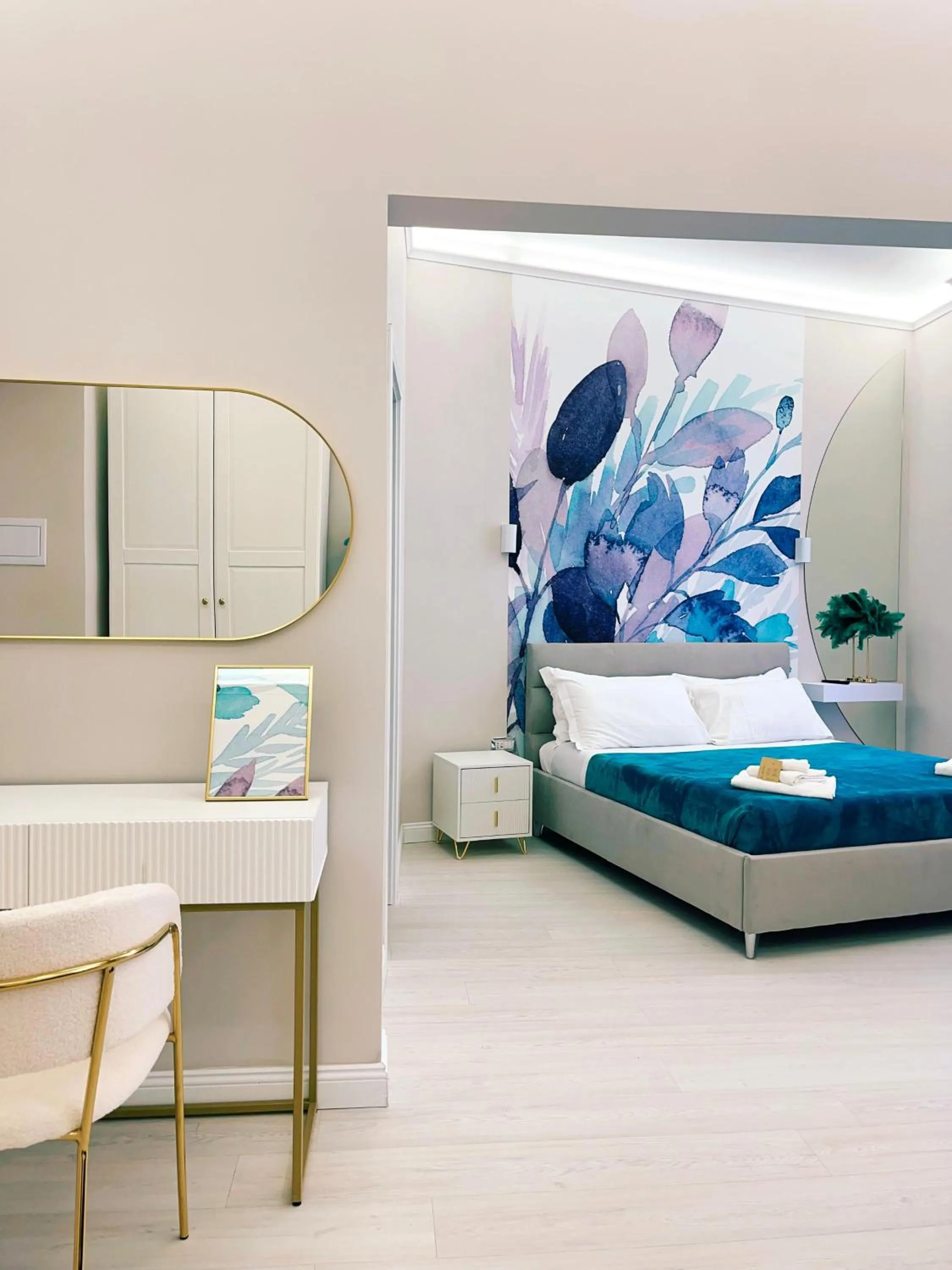 Photo of the whole room, Bed in San Pietro Rooms 84