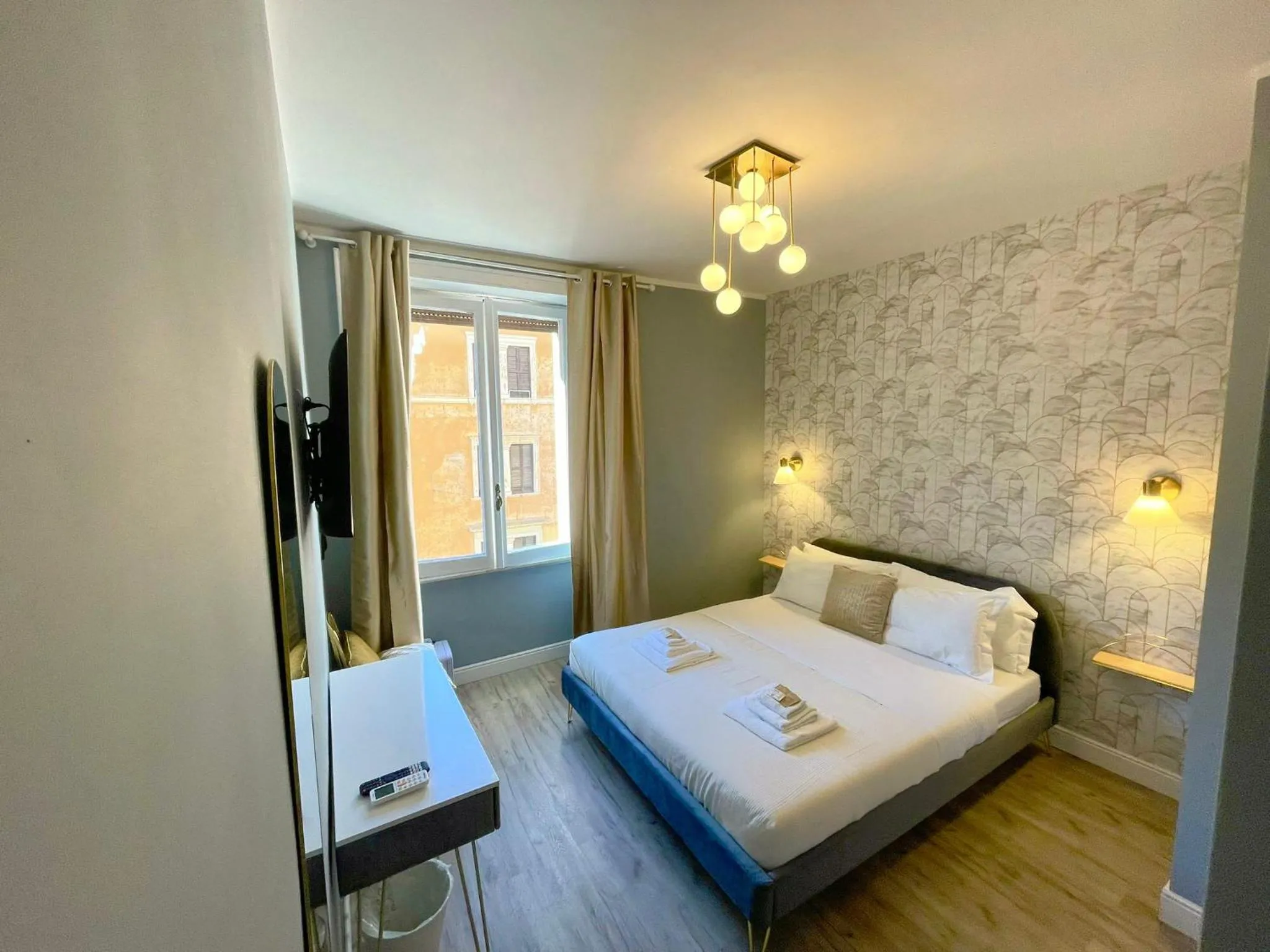 Photo of the whole room, Bed in San Pietro Rooms 84