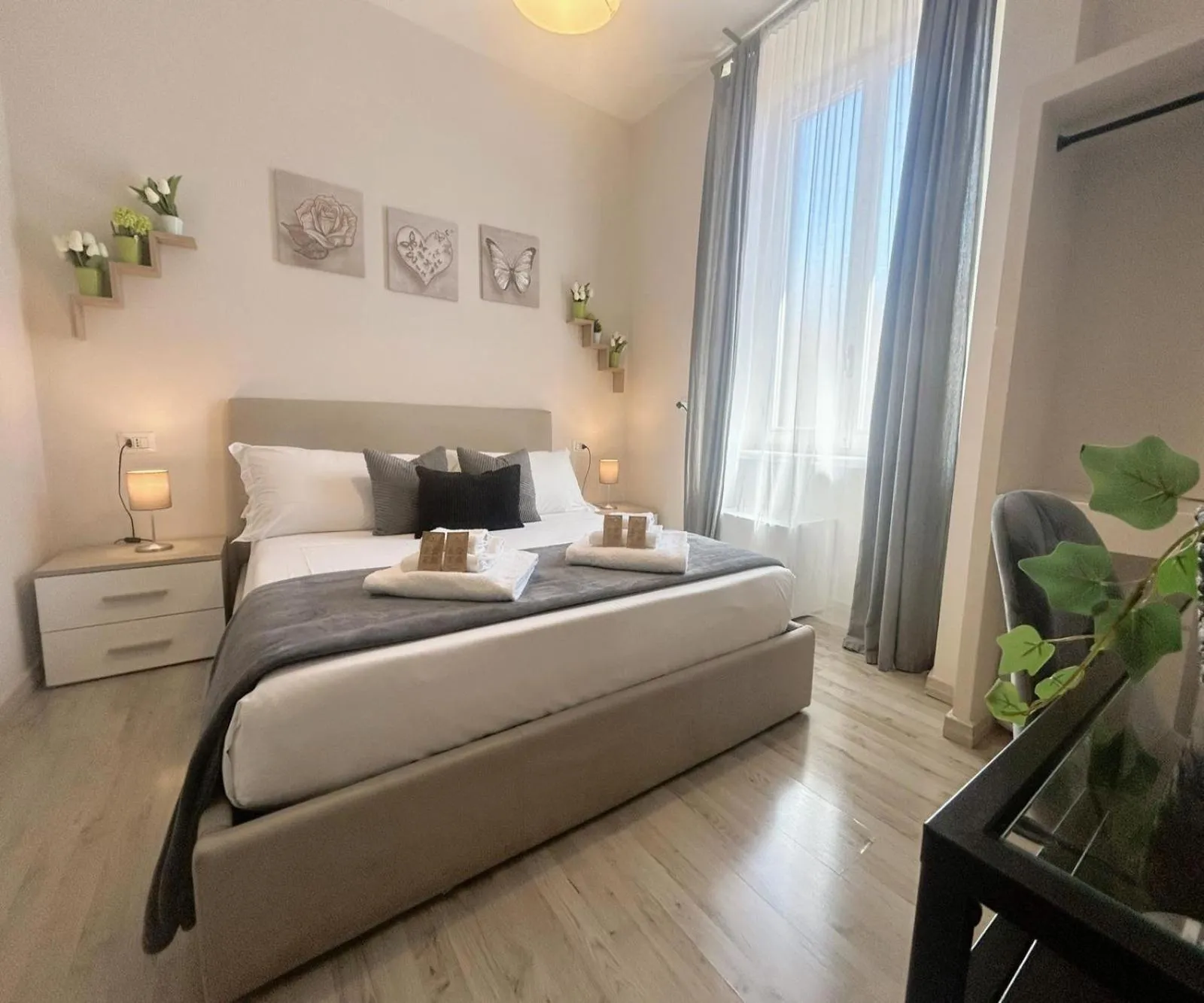 Bedroom, Bed in San Pietro Rooms 84