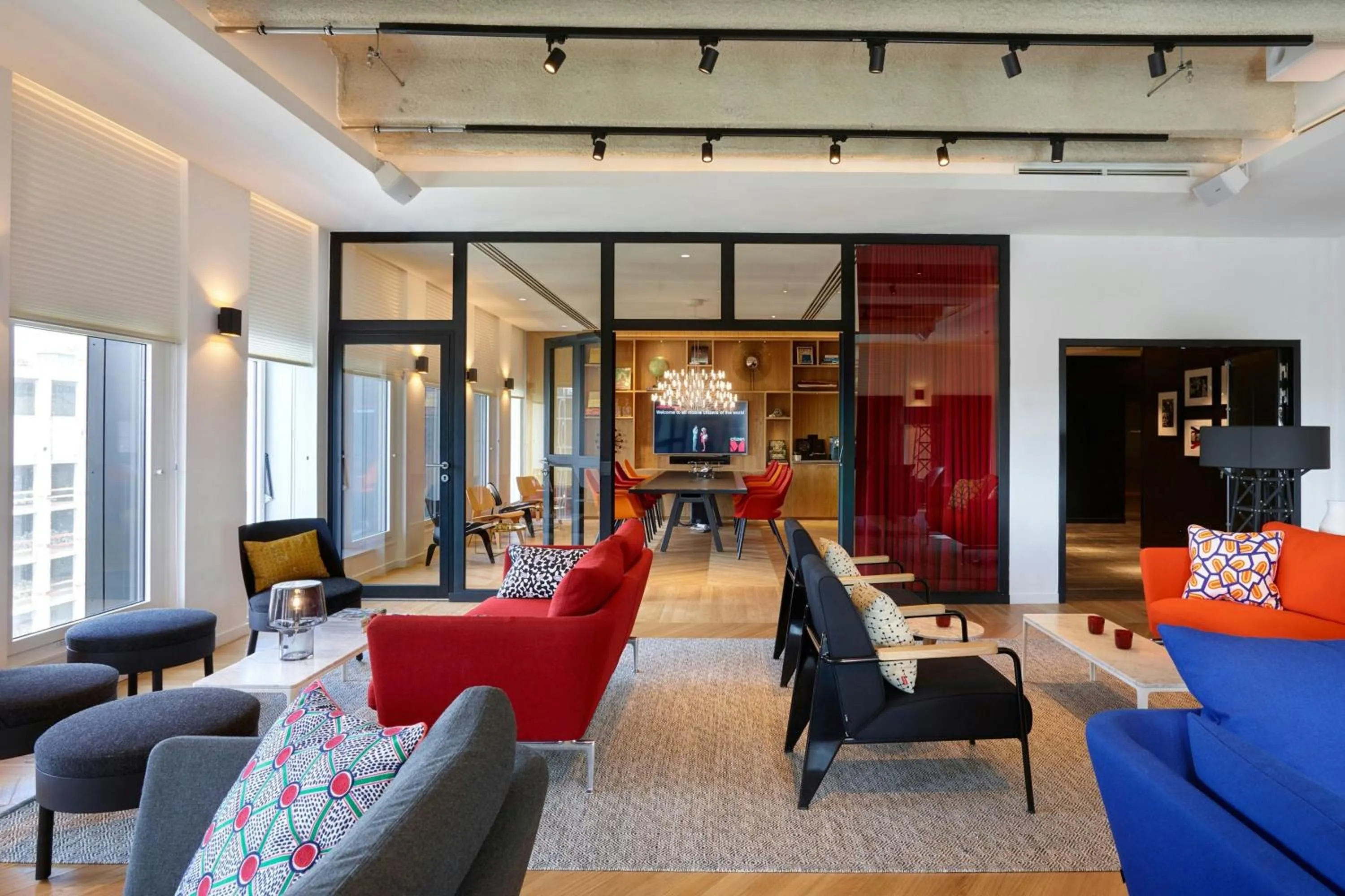 Lobby or reception in citizenM Paris Gare de Lyon