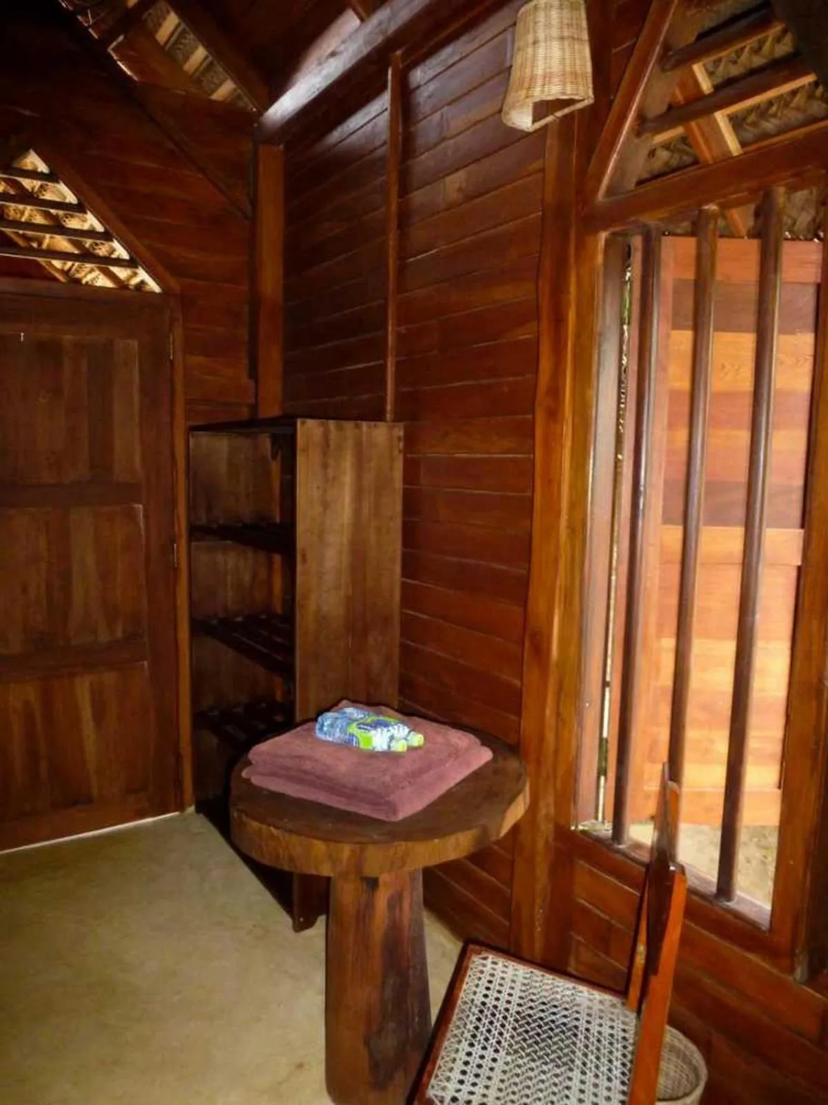 Bedroom in Shiva's Beach Cabanas