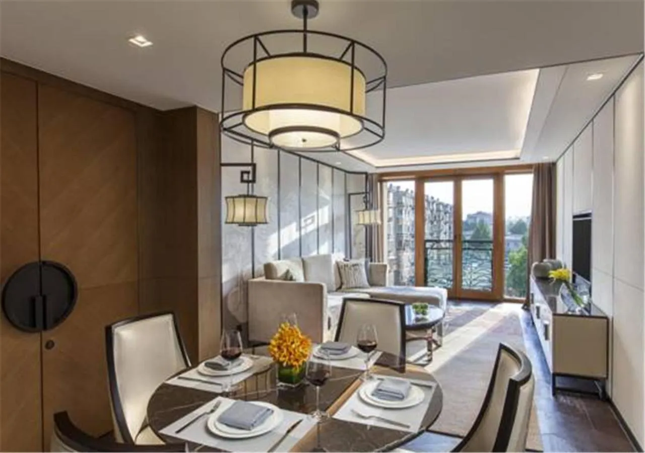 Living room in Ascott Riverside Garden Beijing