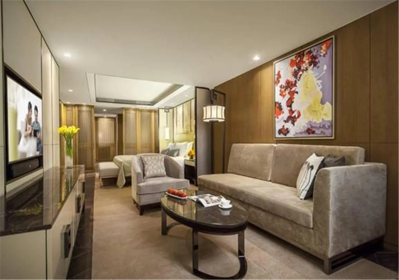 Living room in Ascott Riverside Garden Beijing