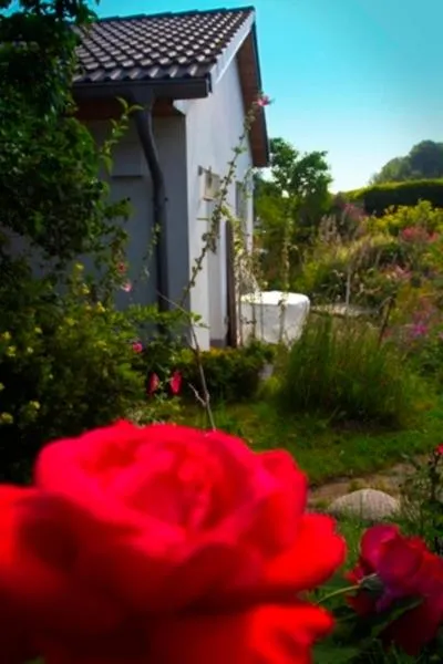 Garden in Ferienhaus Doris