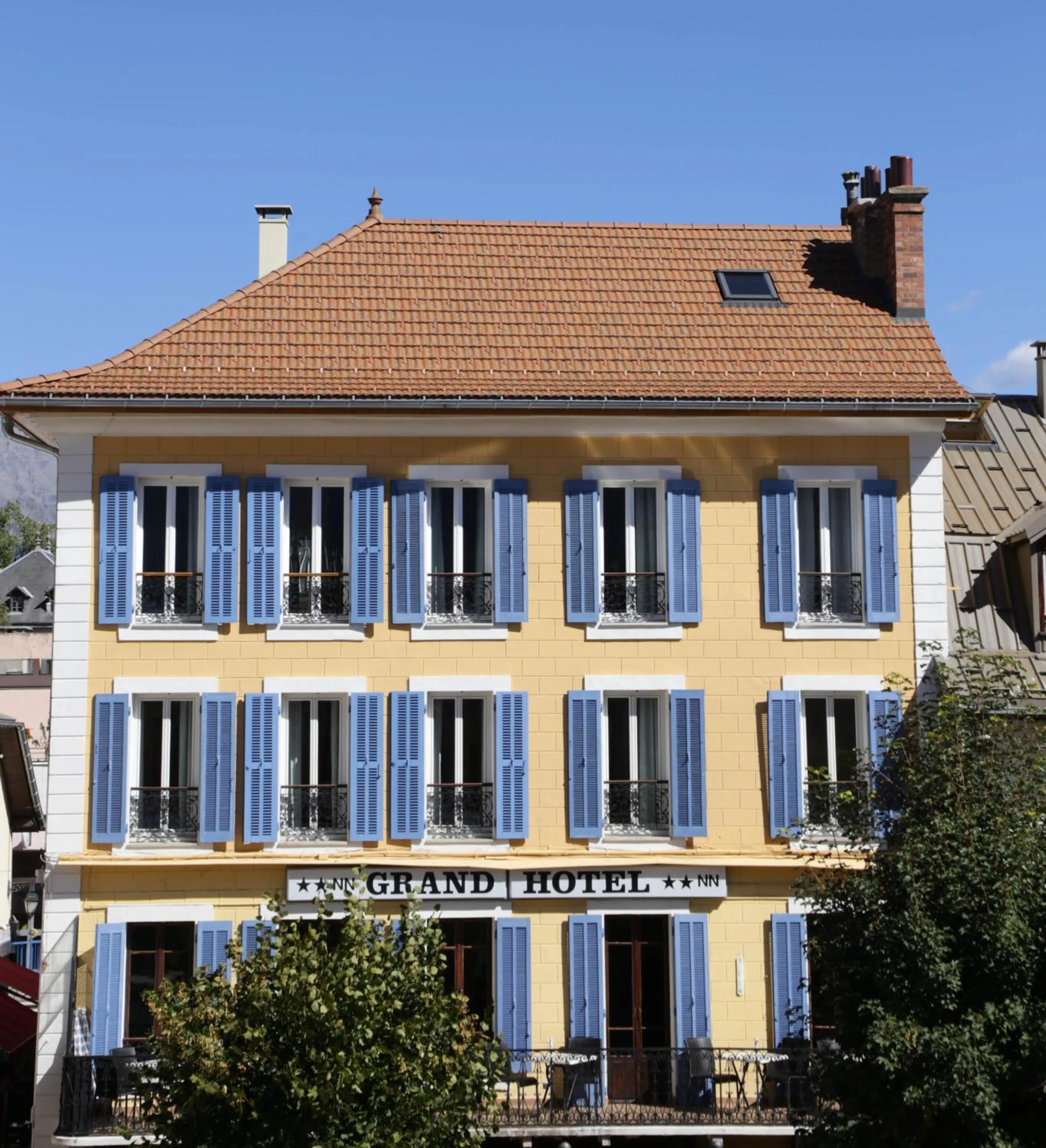 Property building in Le Grand Hotel