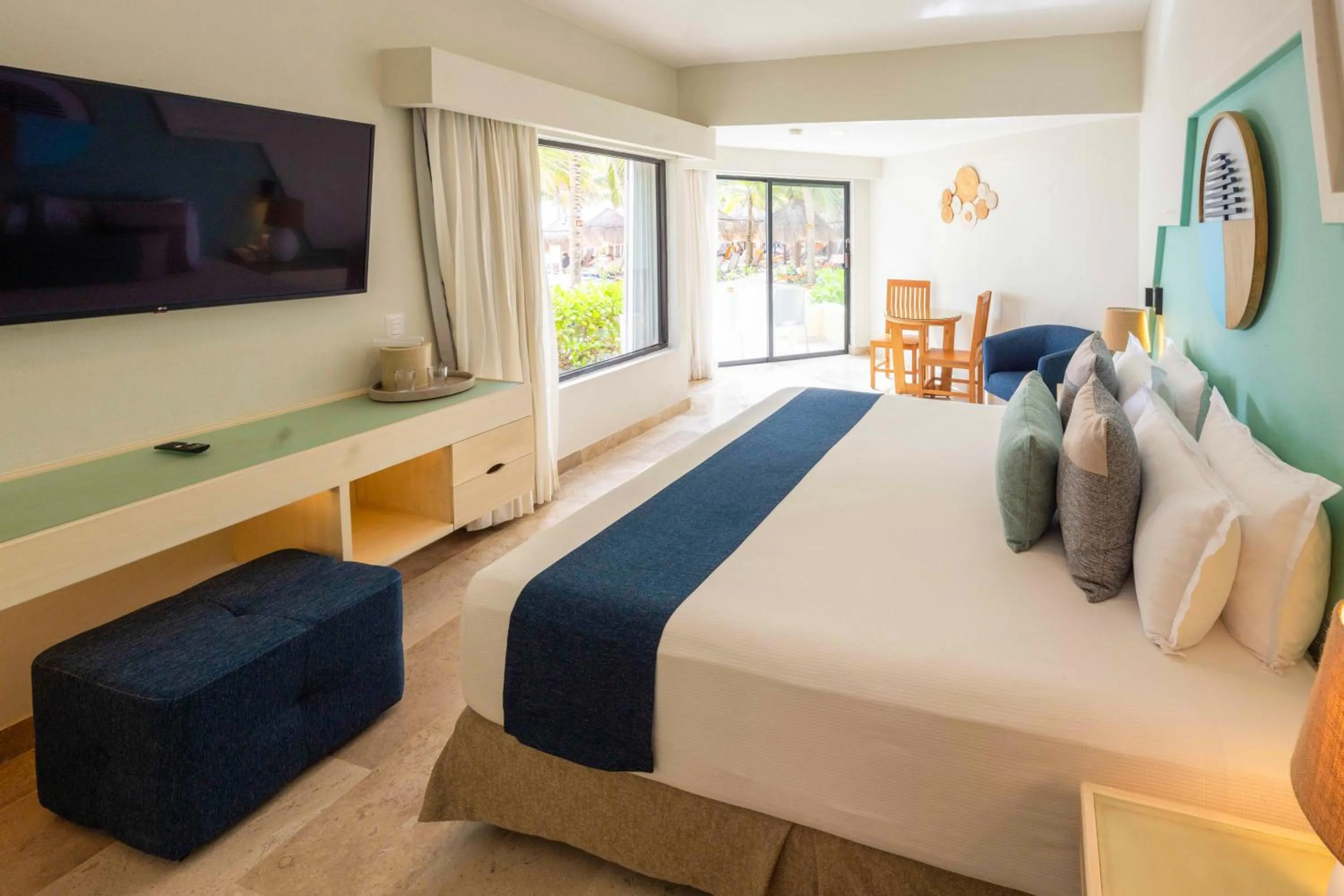 Bedroom, Bed in Viva Maya by Wyndham, A Trademark All Inclusive Resort