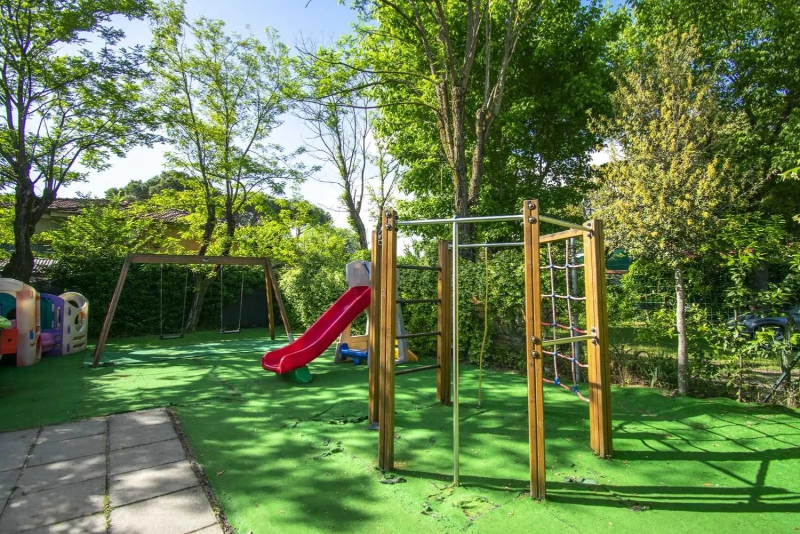 Children play ground in Camping Linus