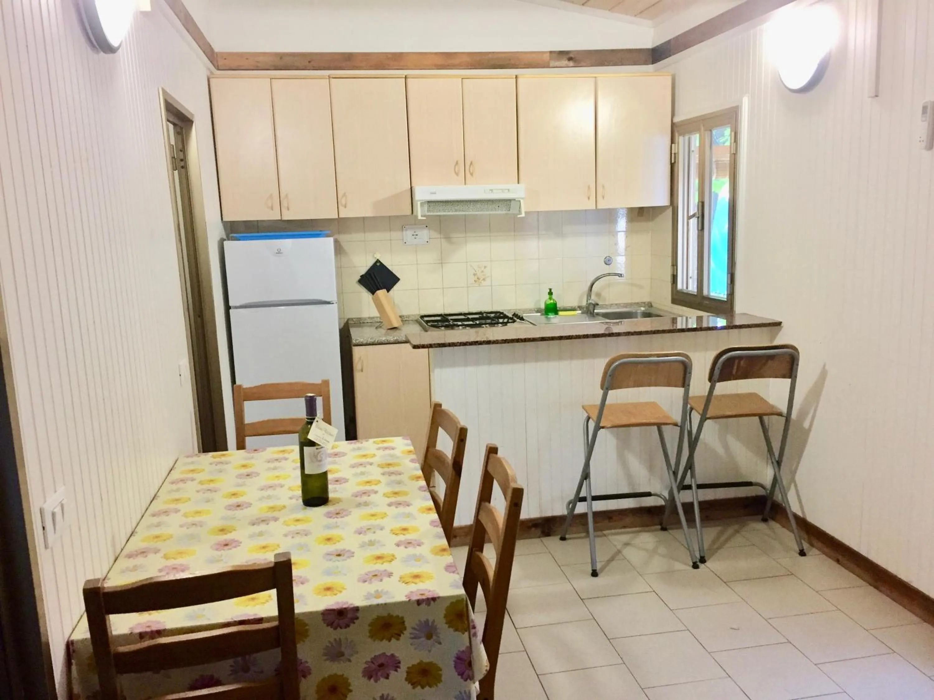 Kitchen or kitchenette in Camping Linus