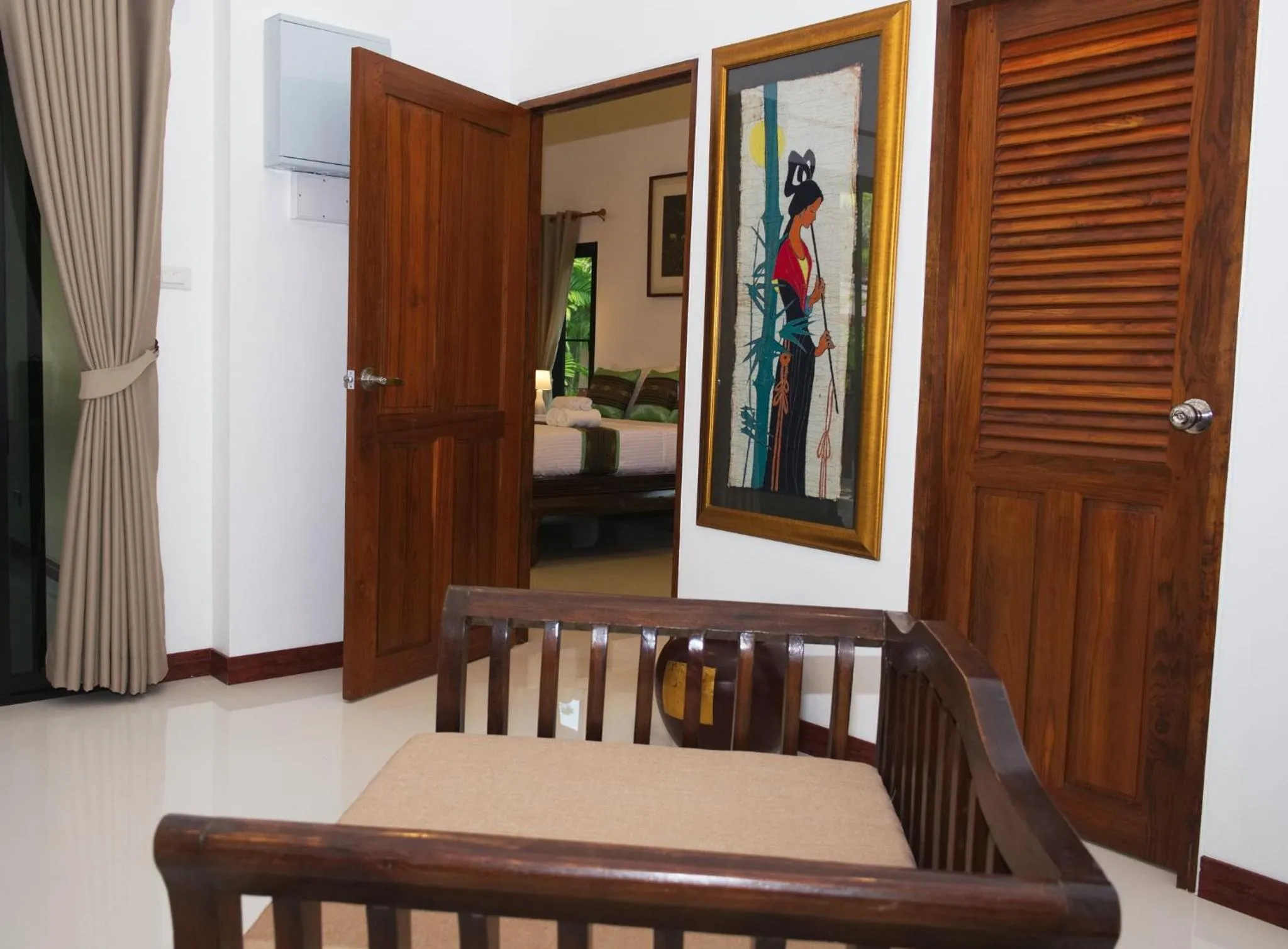 Living room in Chanapha Residence