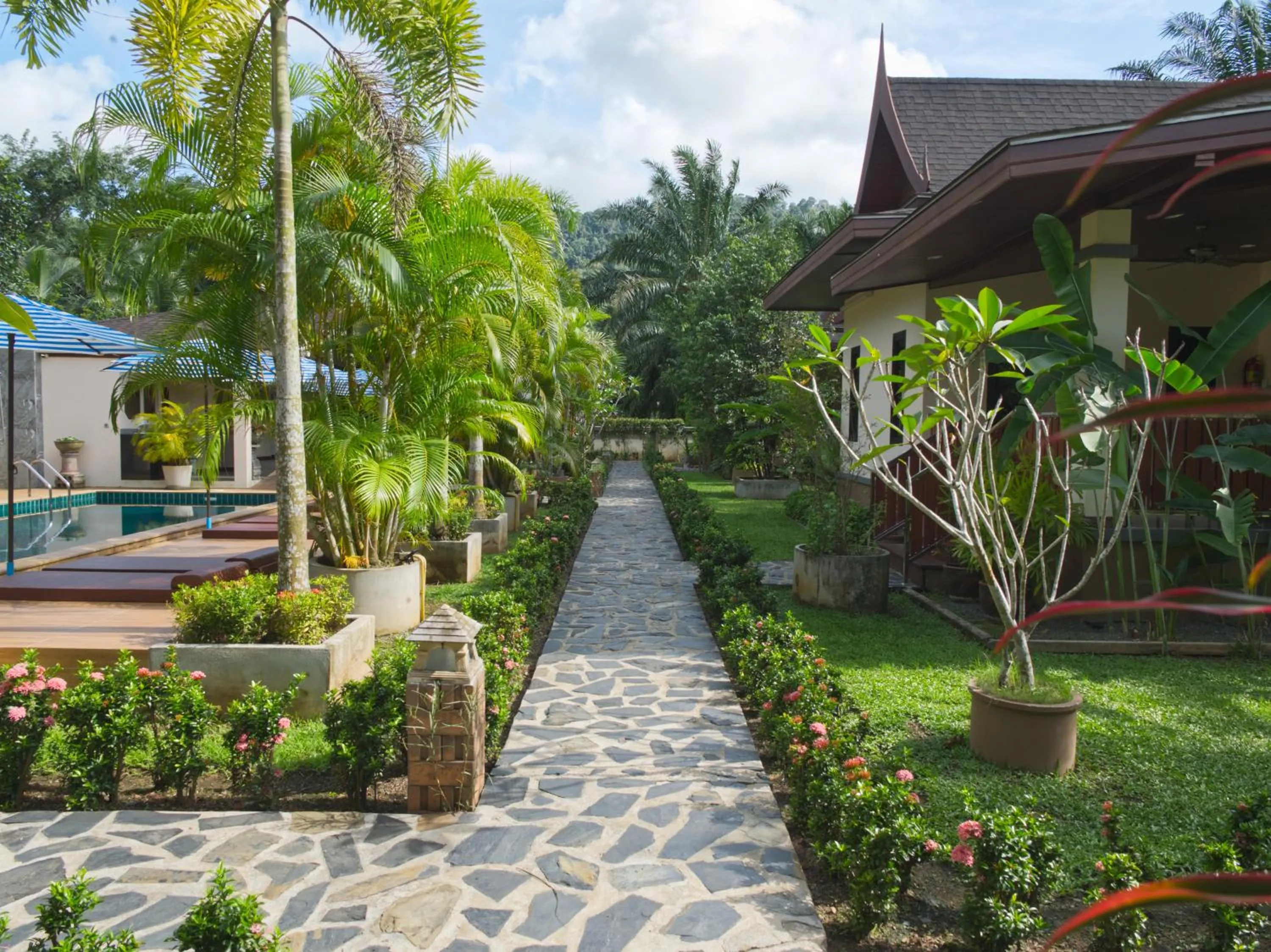 Garden in Chanapha Residence