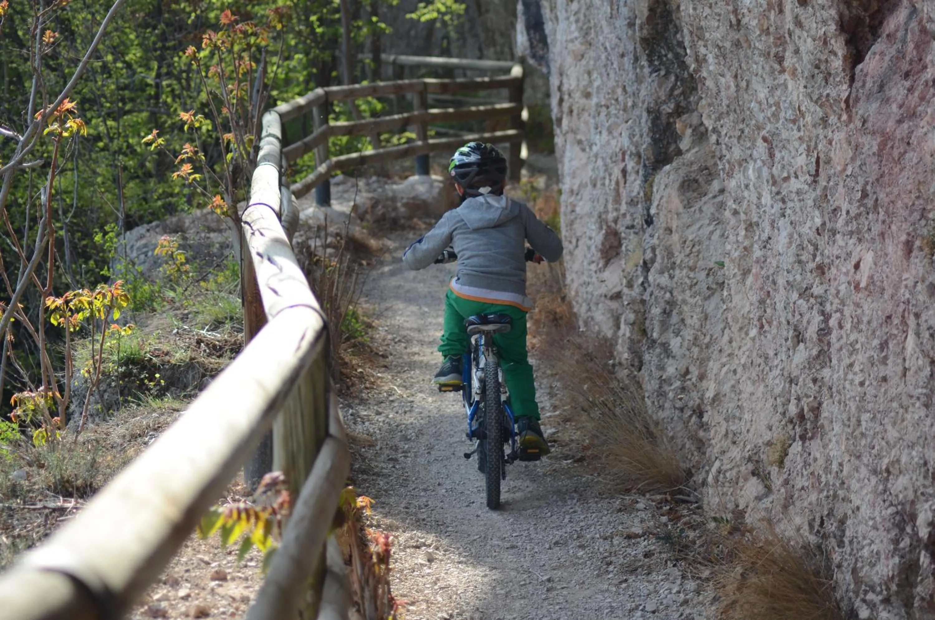 Cycling in Al Trifoglio