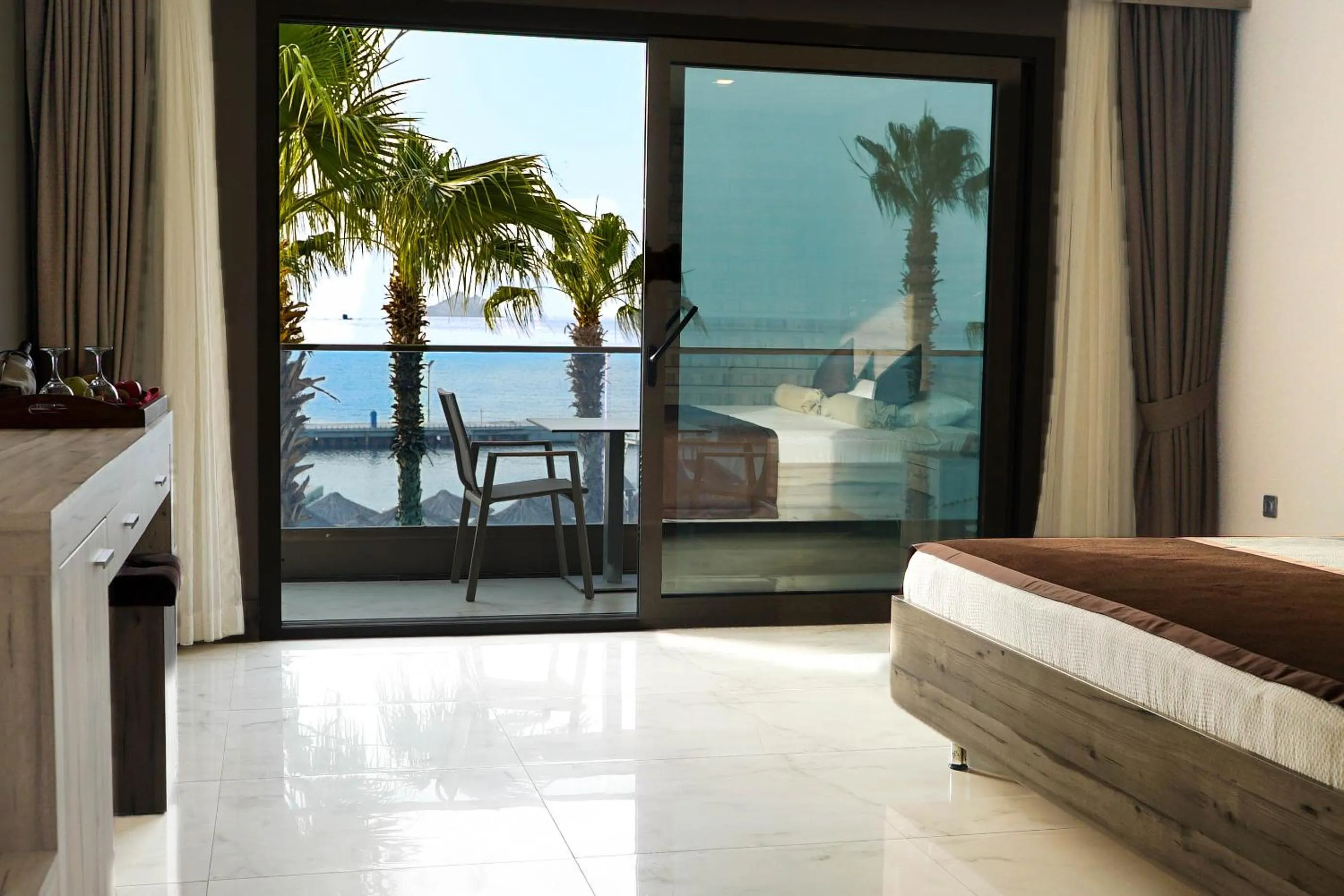 Balcony/Terrace, Bed in Delta Hotels By Marriott Bodrum