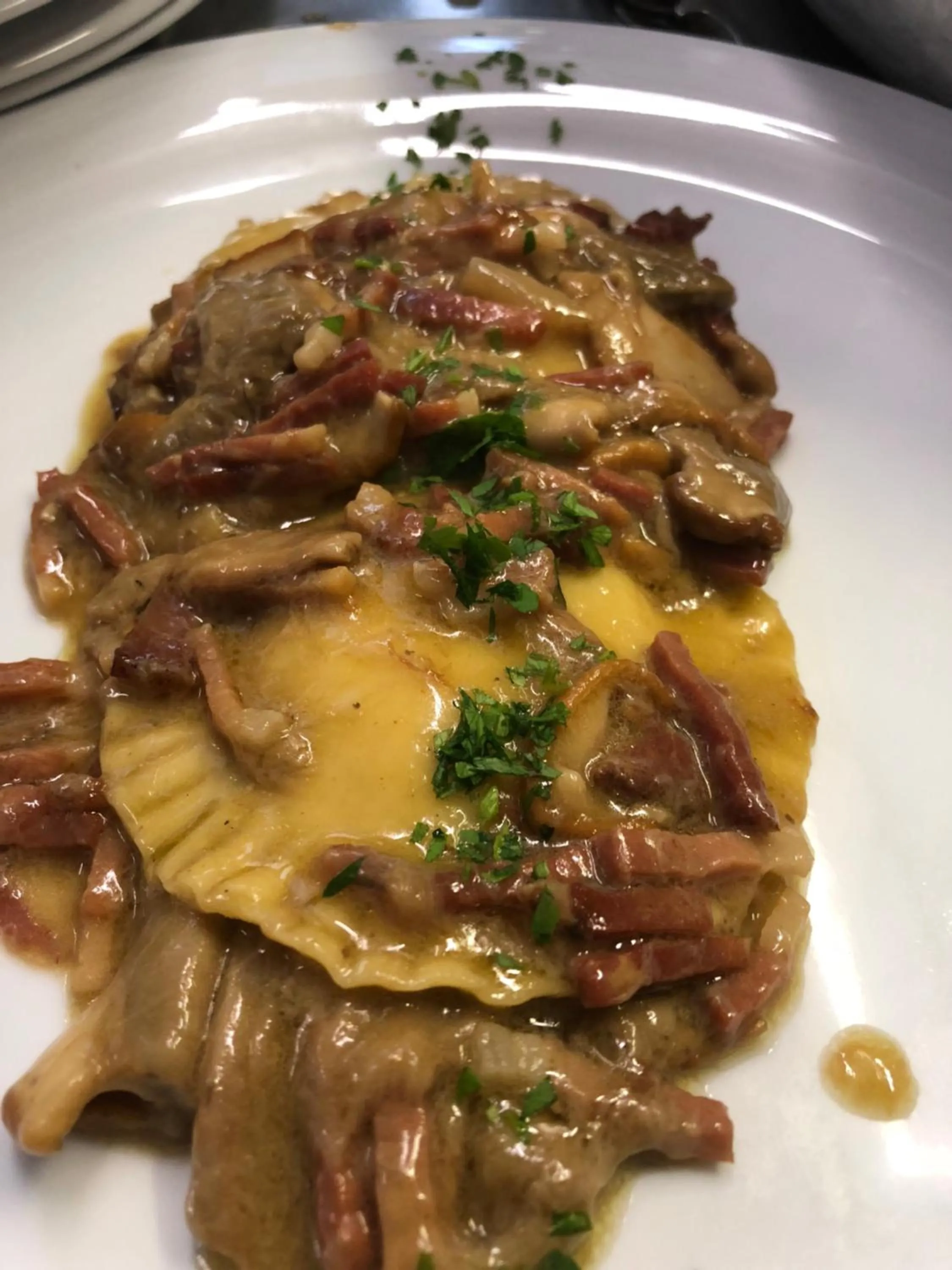 Food close-up in Rifugio del Cavaliere